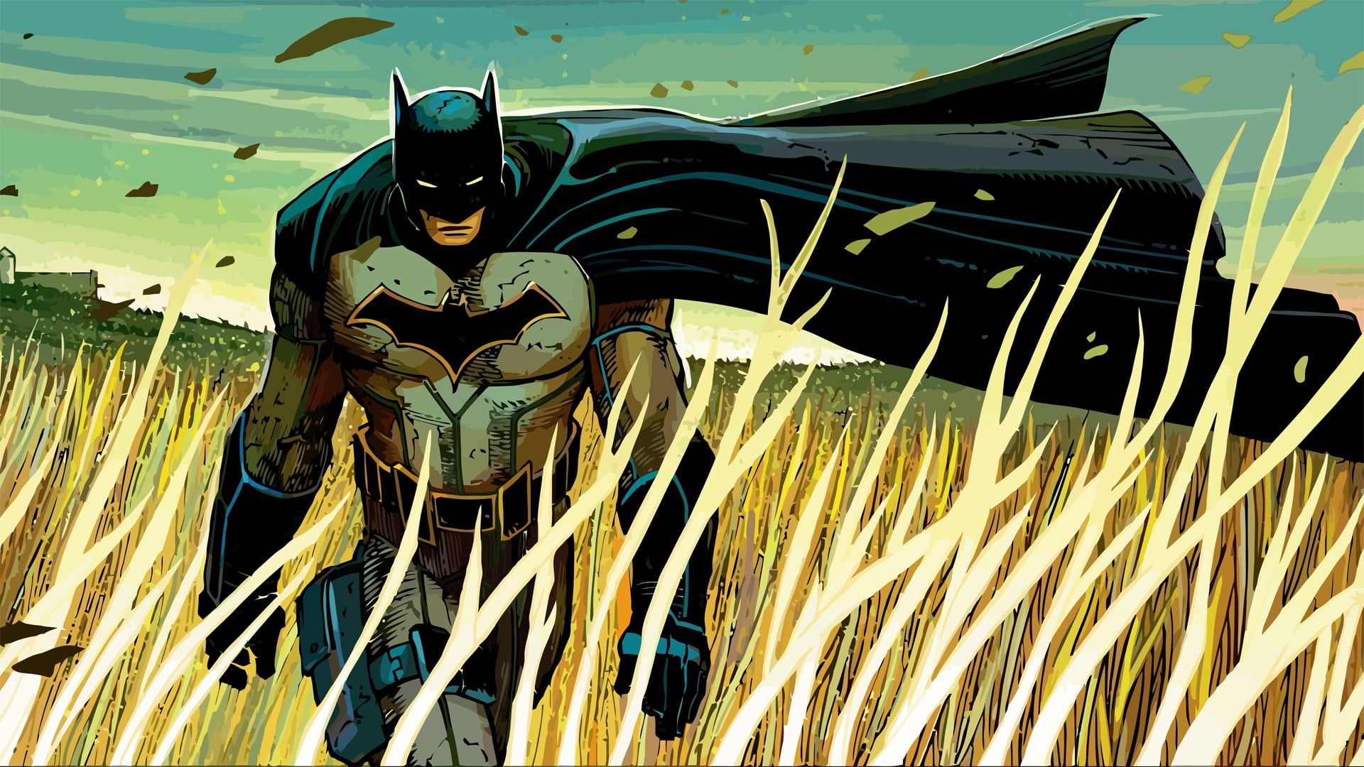 art and craft, plant, no people, representation, All-Star Batman, nature, focus on foreground, comic books, scott snyder, close-up, craft, growth, outdoors, HD Wallpaper
