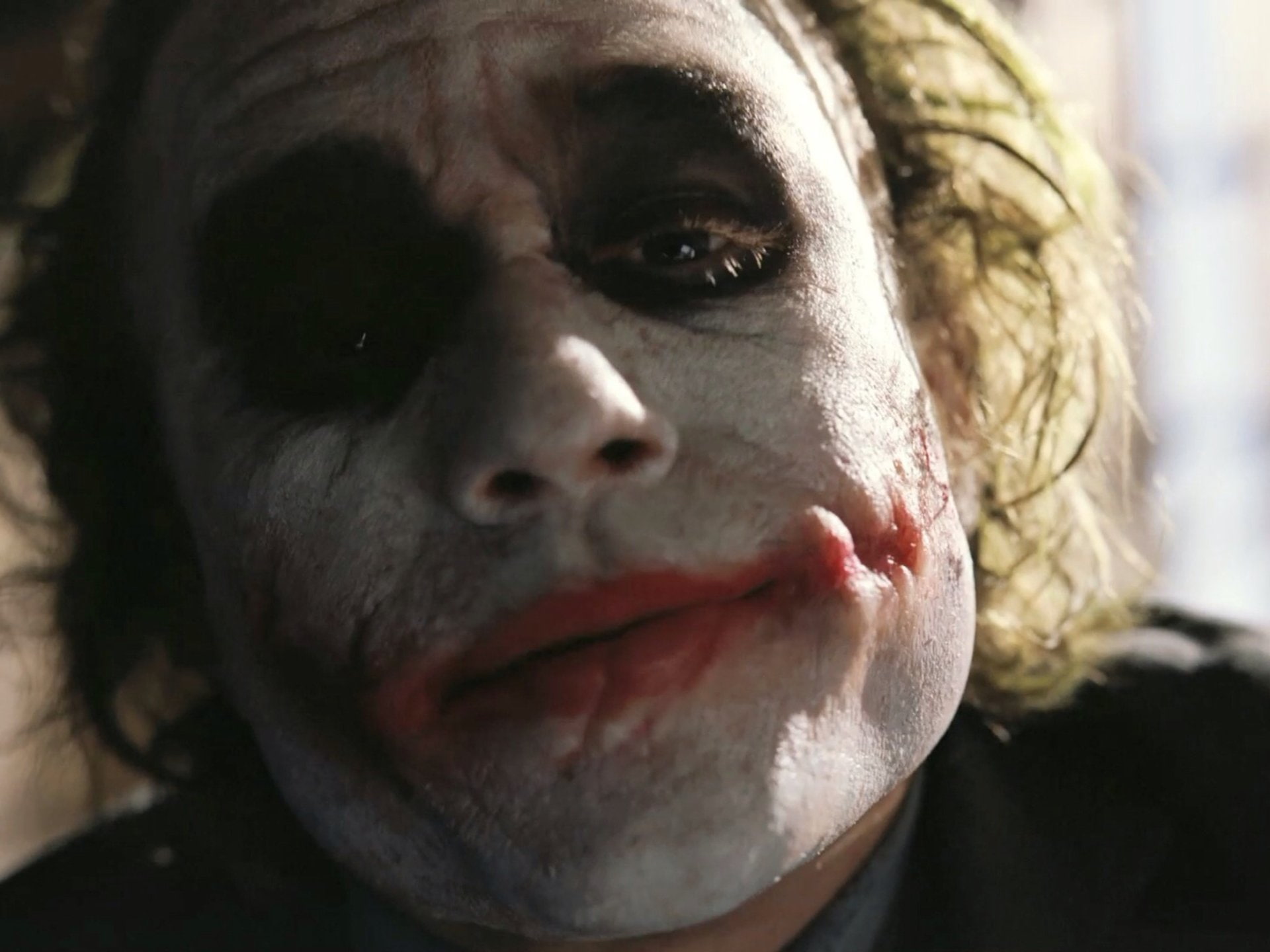 adult, portrait, emotion, depression - sadness, crying, one person, headshot, physical injury, Batman, fear, 1080P, The Dark Knight, bizarre, body part, HD Wallpaper