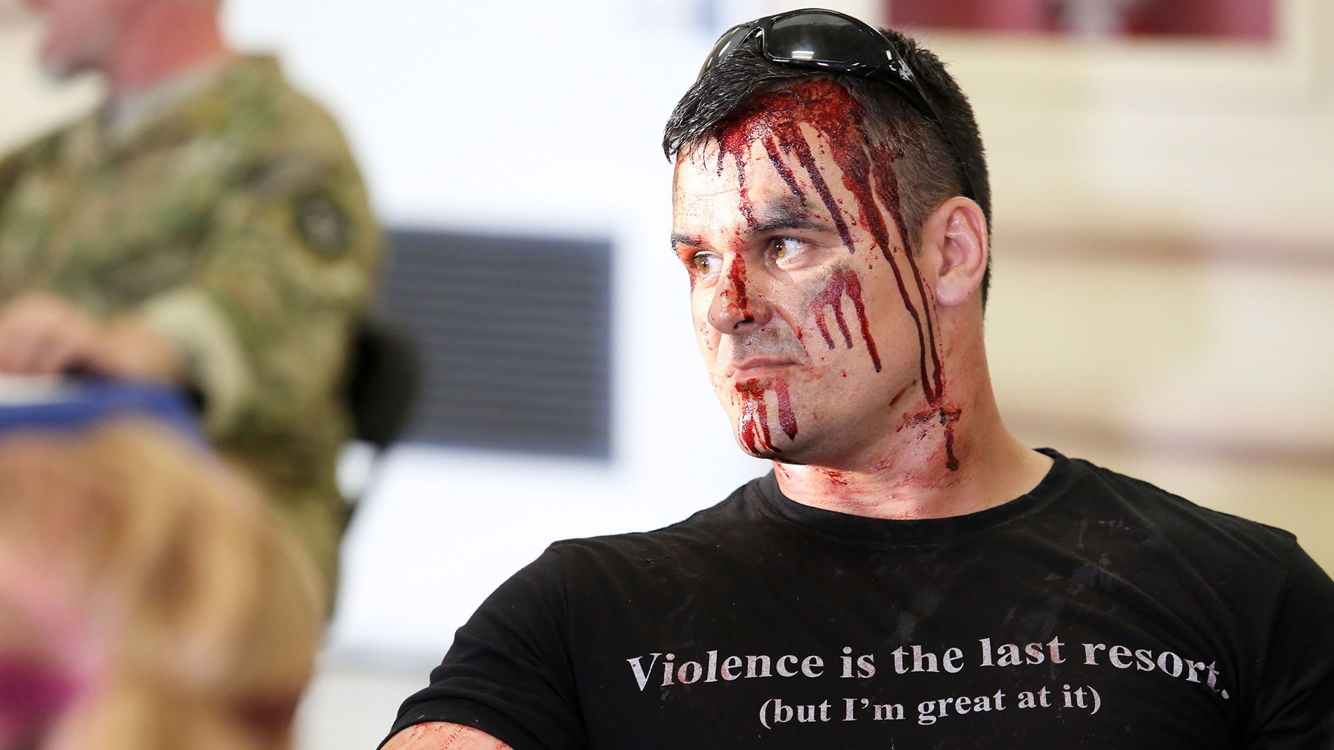 people, human body part, adult, crime, headshot, real people, range 15, 1080P, aggression, males, government, violence, physical injury, young men, human face, HD Wallpaper