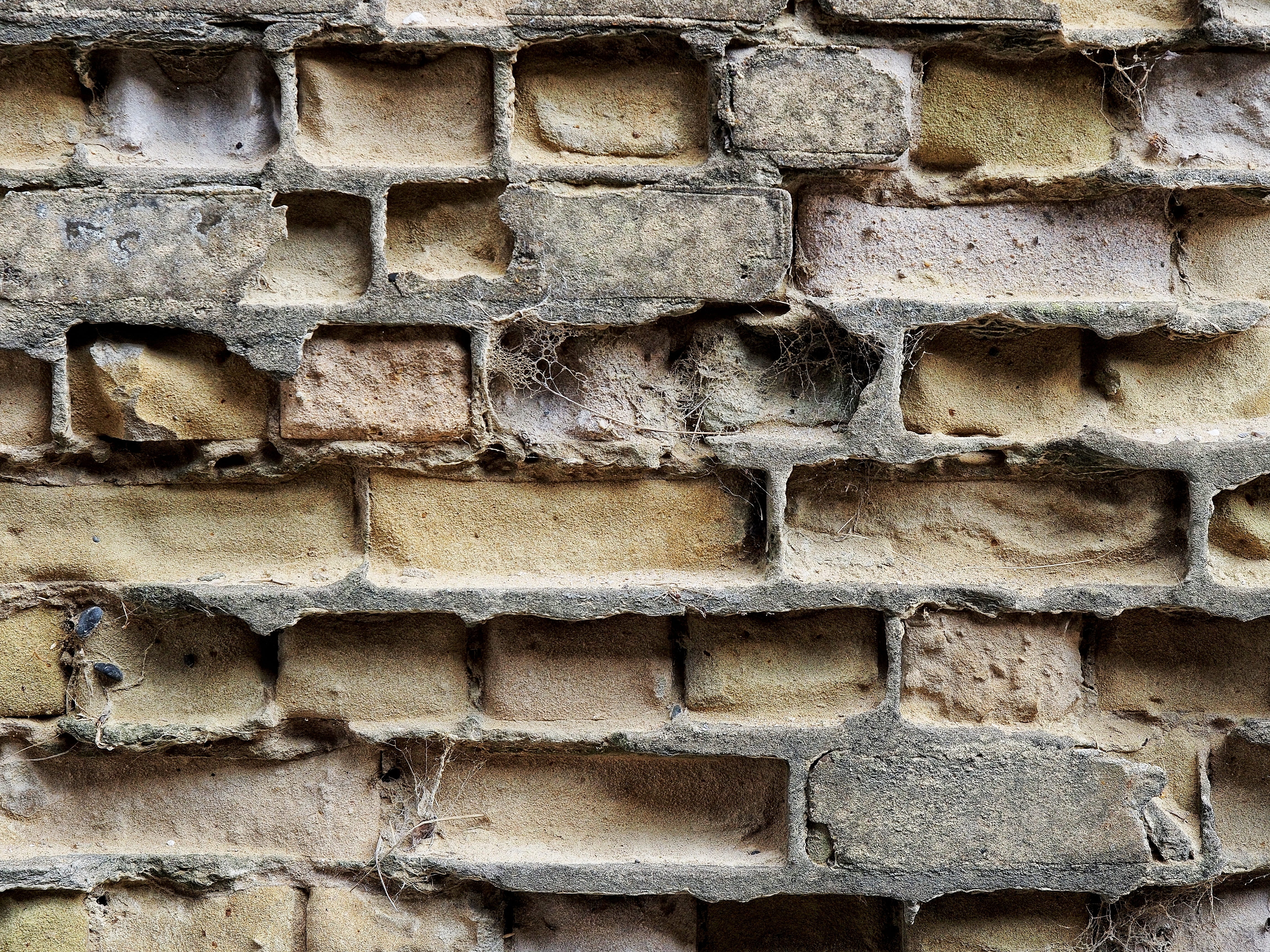 building exterior, Brick, frailty, outdoors, weaken, Eroded, solid, brickwall, decay, Erosion, day, wall, masonry, Brickwork, neglect, stone material, building, HD Wallpaper