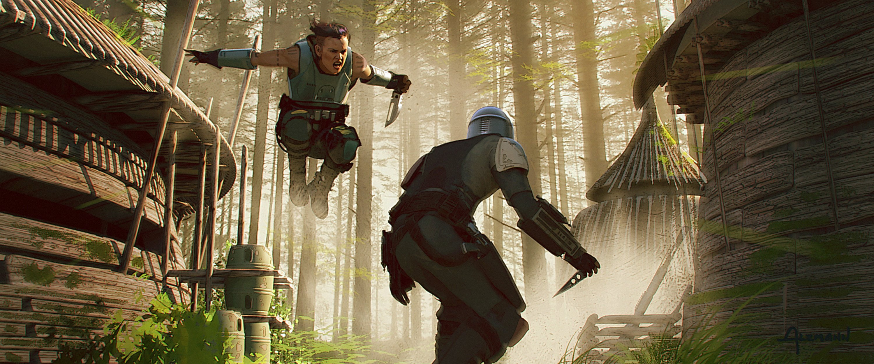 The Mandalorian (TV Show), TV Show, 2K, The Mandalorian, HD Wallpaper