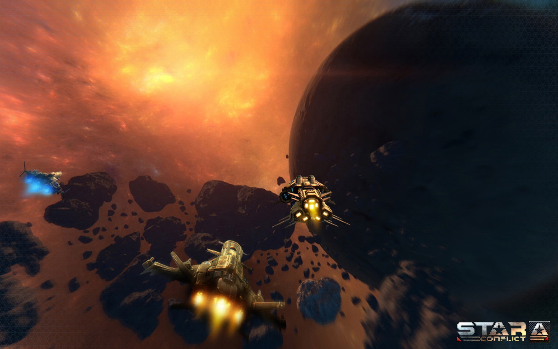 space, video games, 1080P, Star conflict, HD Wallpaper
