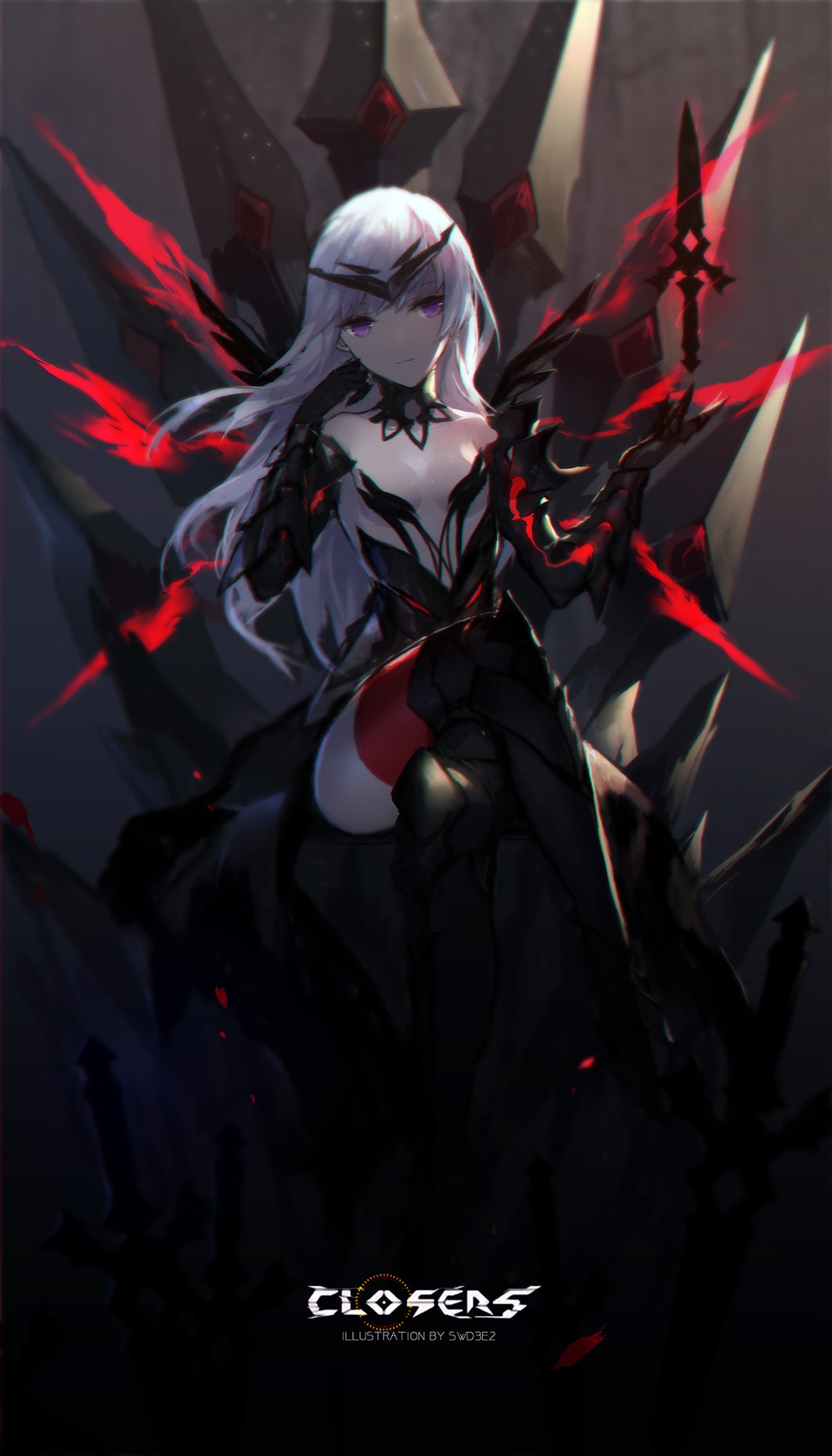 swd3e2, Closers: Dimension Conflict, Closers, 720P, headdress, Phone HD Wallpaper