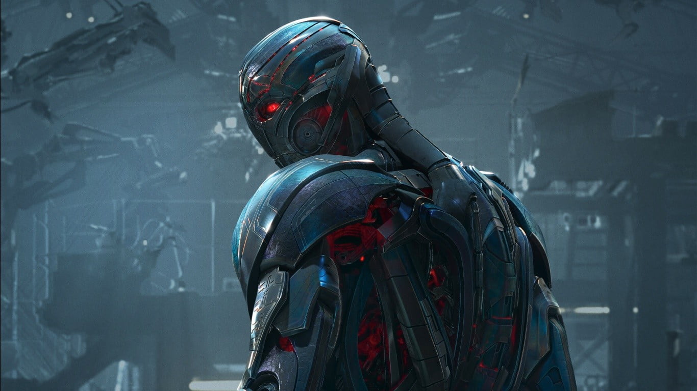 waist up, people, headwear, adult, men, standing, unrecognizable person, Avengers: Age of Ultron, weapon, uniform, outdoors, gray, red, hood - clothing, HD Wallpaper