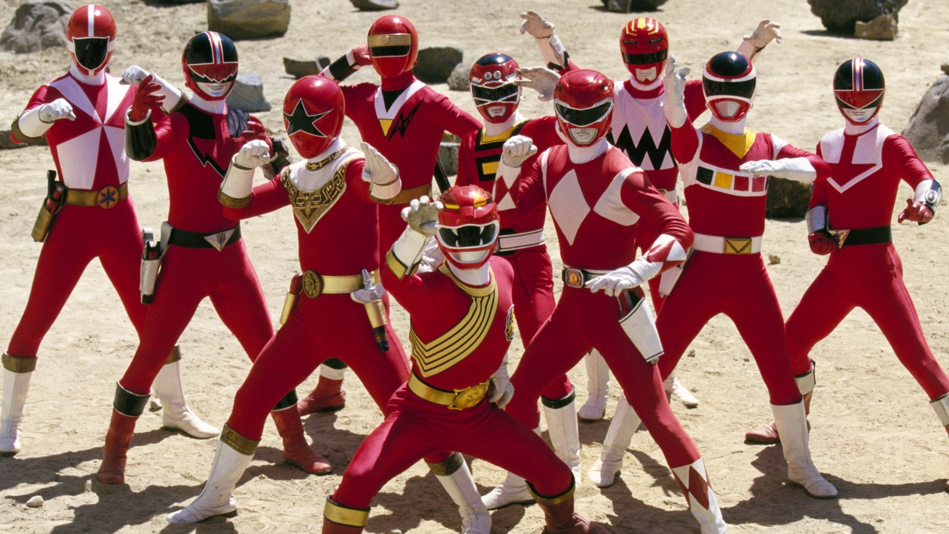ranger, nature, character, standing, military, power, 1080P, lot, day, government, red, armed forces, real people, TV Show, clothing, land, group of people, HD Wallpaper
