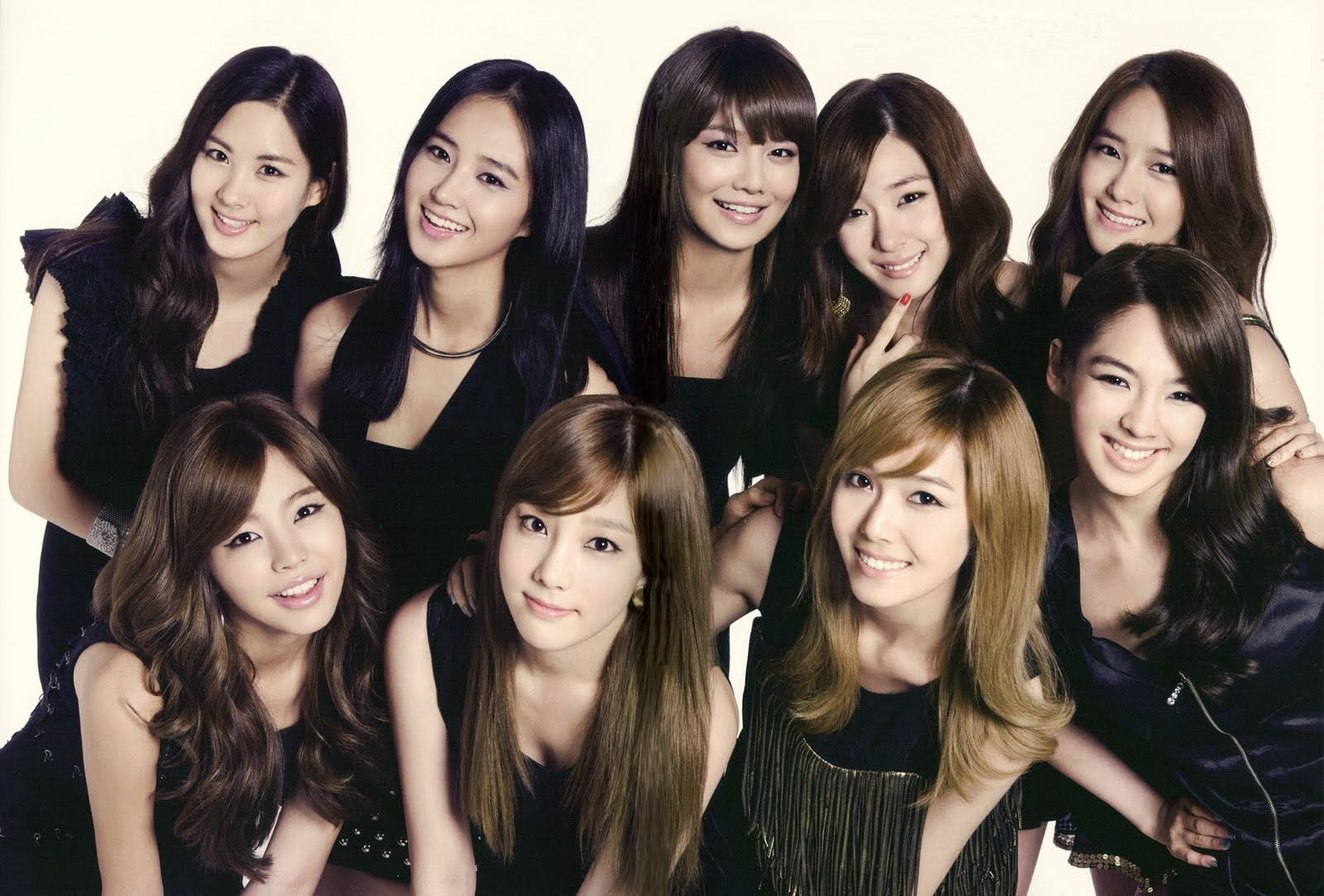 headshot, singer, SNSD, positive emotion, young women, teenager, smiling, model, long hair, musician, happiness, hair, cheerful, lifestyles, front view, HD Wallpaper