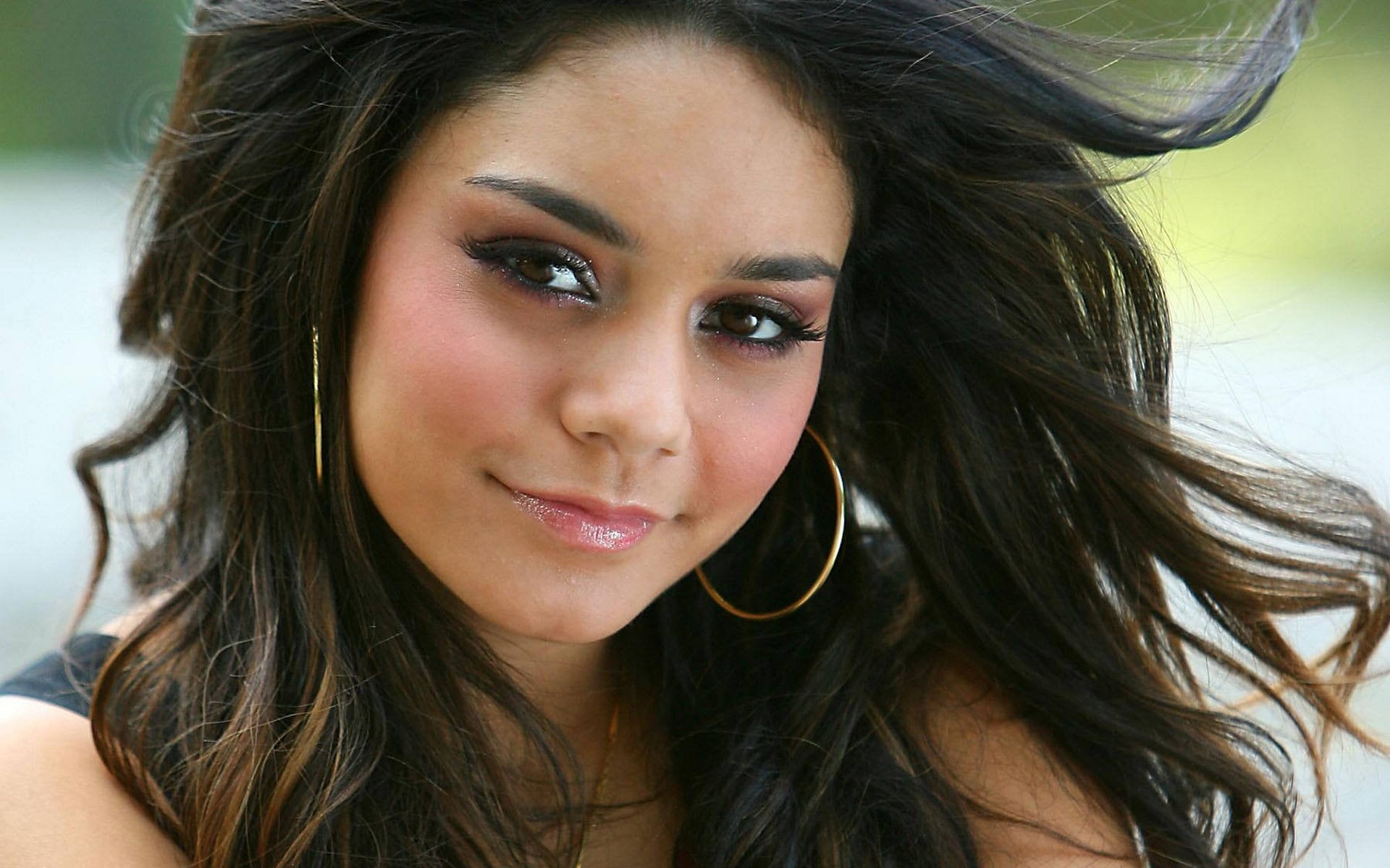 beauty, women, actress, body part, headshot, portrait, long hair, emotion, close-up, one person, Vanessa Hudgens, front view, young women, beautiful woman, HD Wallpaper