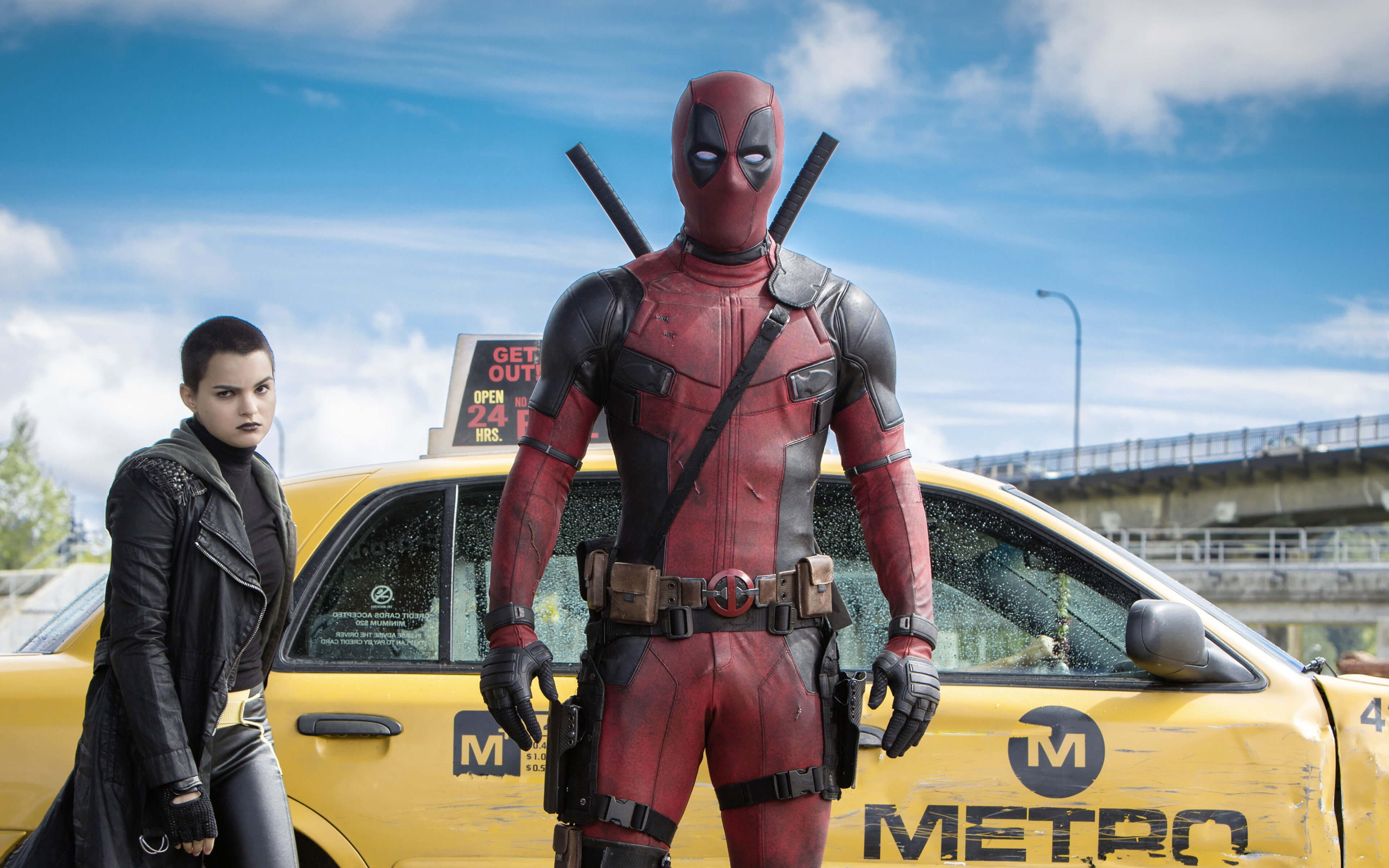 Brianna Hildebrand, Deadpool, movies, 4K, Negasonic Teenage Warhead, HD Wallpaper