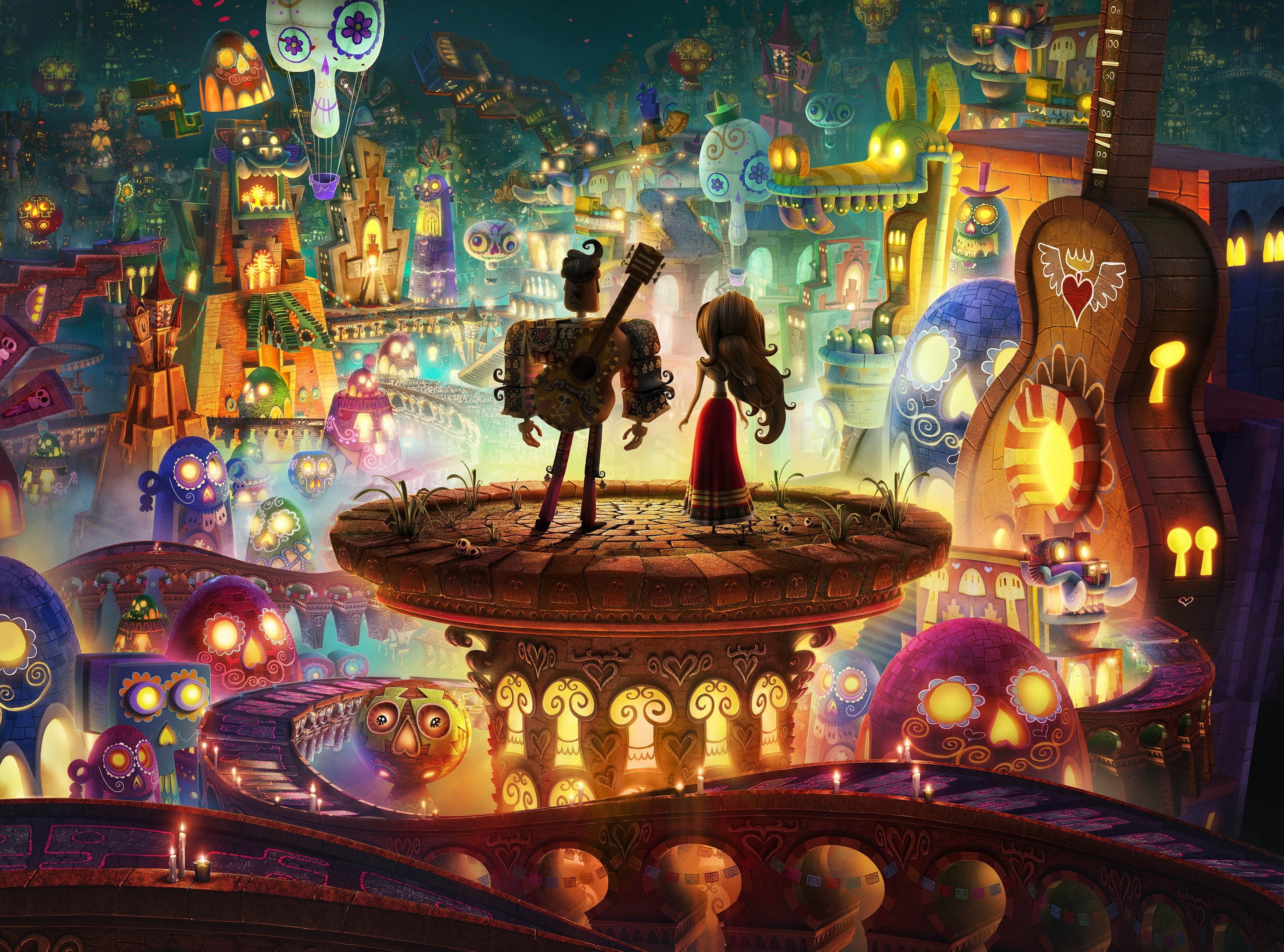 lighting equipment, amusement park ride, male likeness, no people, ornate, human representation, carousel, travel destinations, arts culture and entertainment, HD Wallpaper