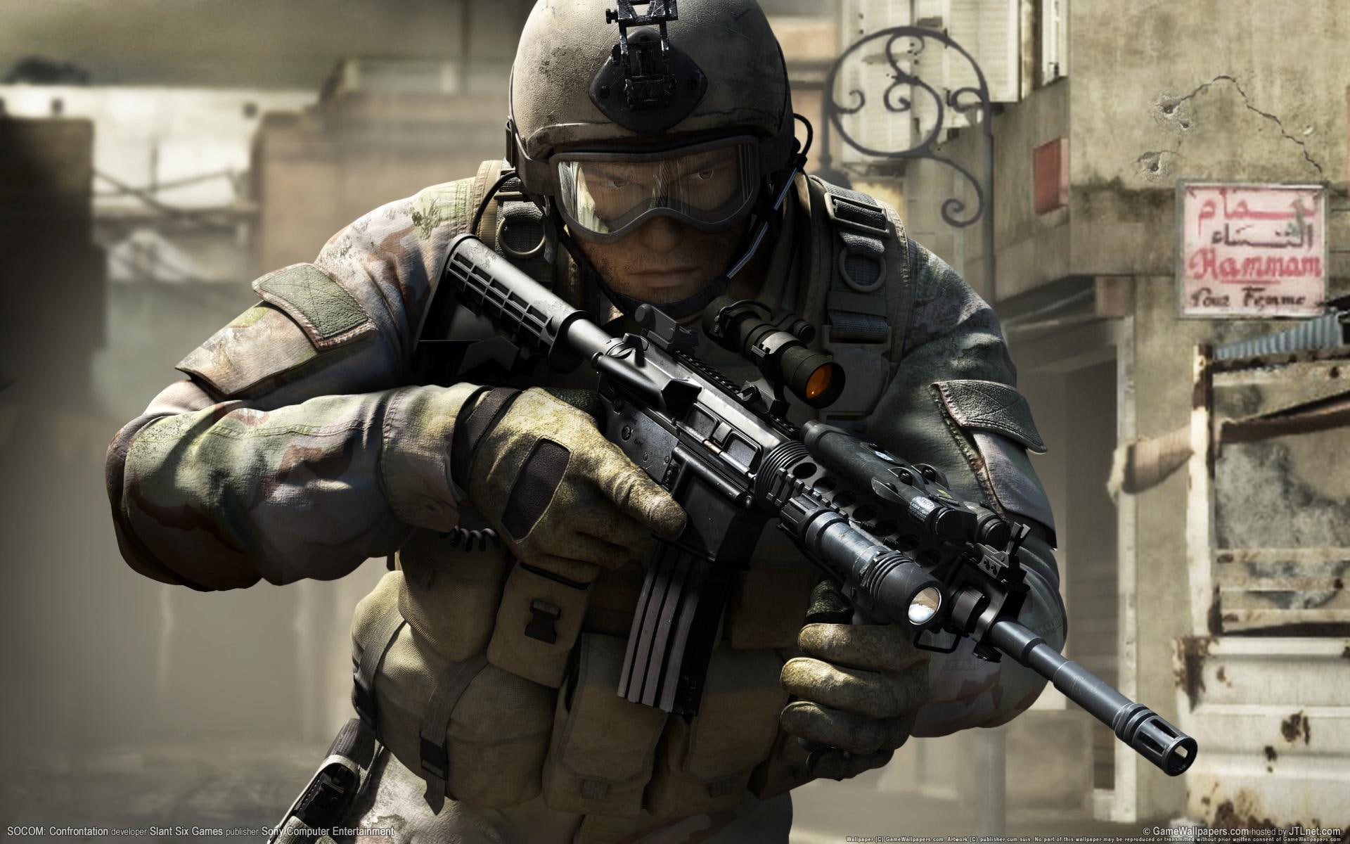 1080P, delta, socom-confrontation, force, games, HD Wallpaper