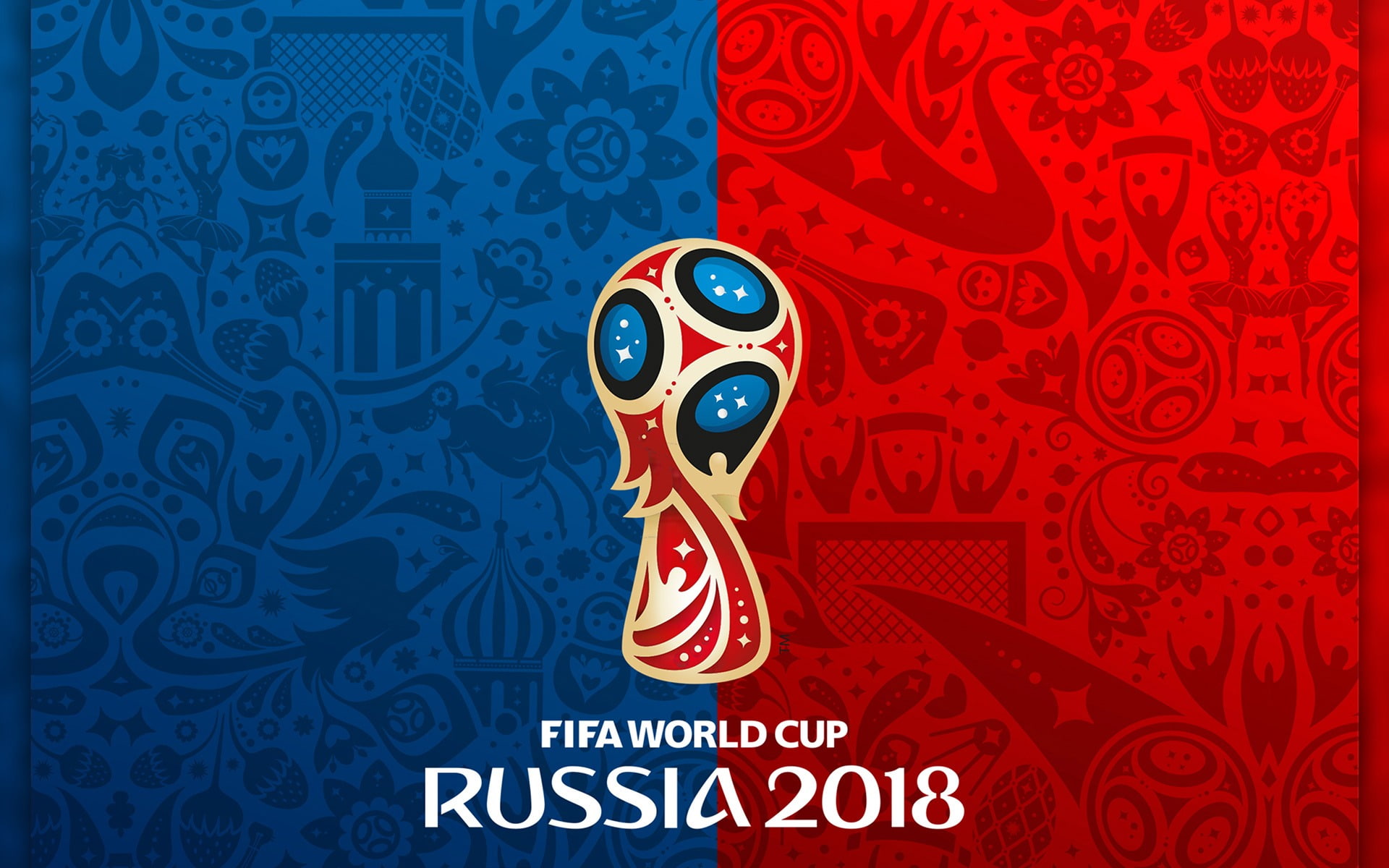 text, technology, fun, close-up, confrontation, red, indoors, world, background, overlay, blue, robot, humor, russia, portrait, 1080P, fifa, HD Wallpaper