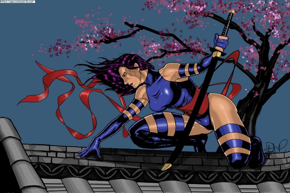 psylocke, 480P, HD Wallpaper