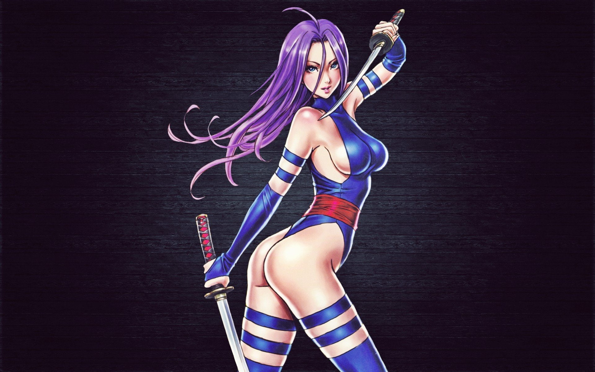 psylocke, 1080P, HD Wallpaper