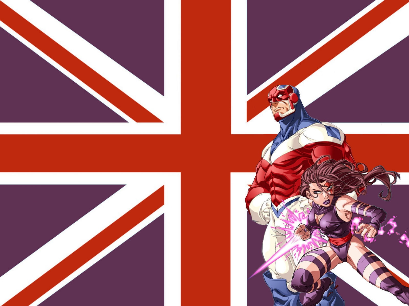 union, psylocke, jack, comics, 720P, illustration, hd, HD Wallpaper