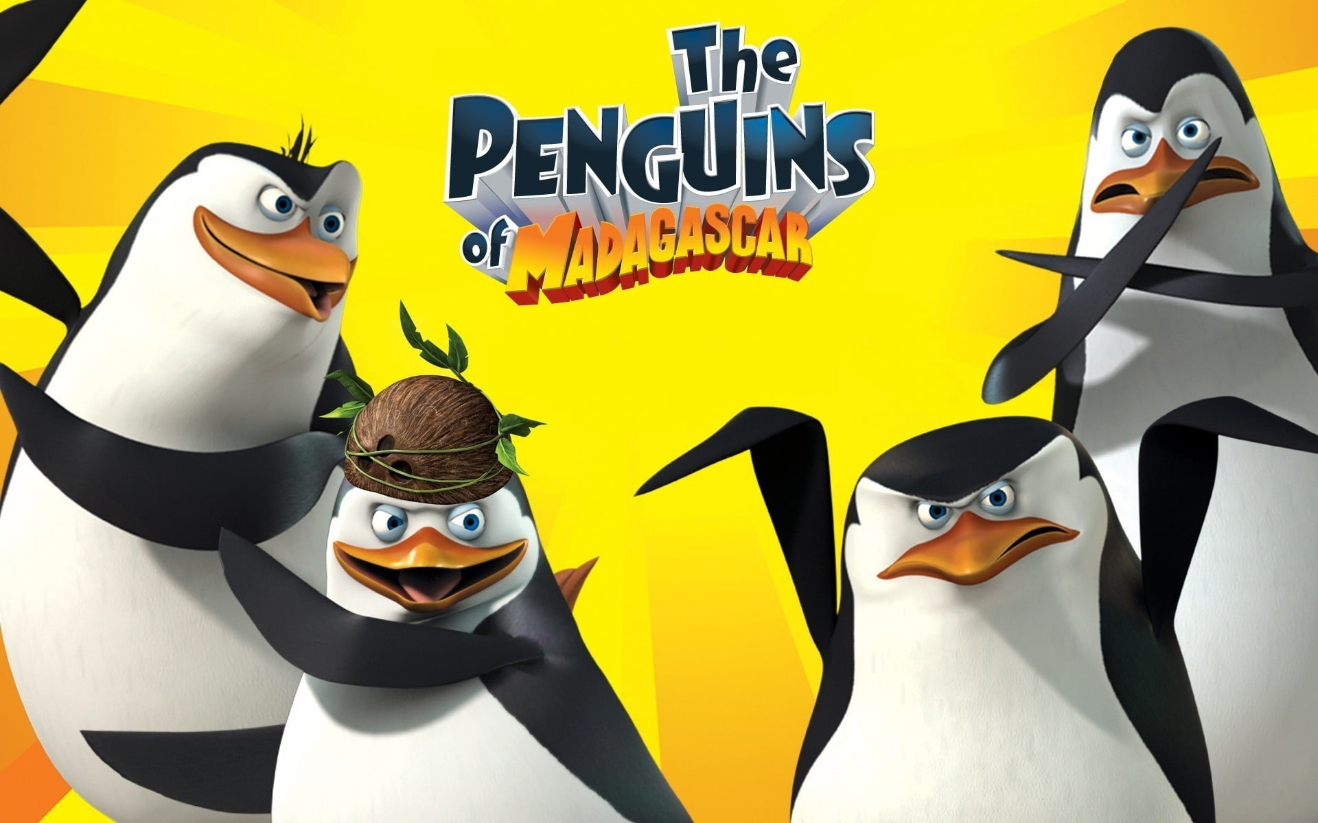 funny, penguins, comedy, 1080P, sitcom, madagascar, HD Wallpaper