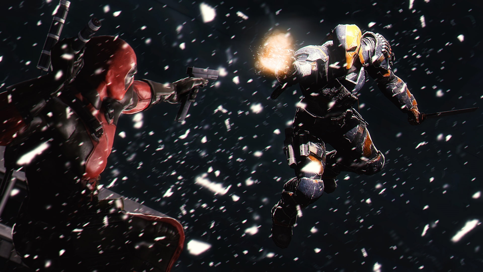 crossover, Deadpool, wet, men, nature, adventure, outdoors, adult, pool, snowing, motorcycle, full length, people, sign, motion, headwear, transportation, HD Wallpaper