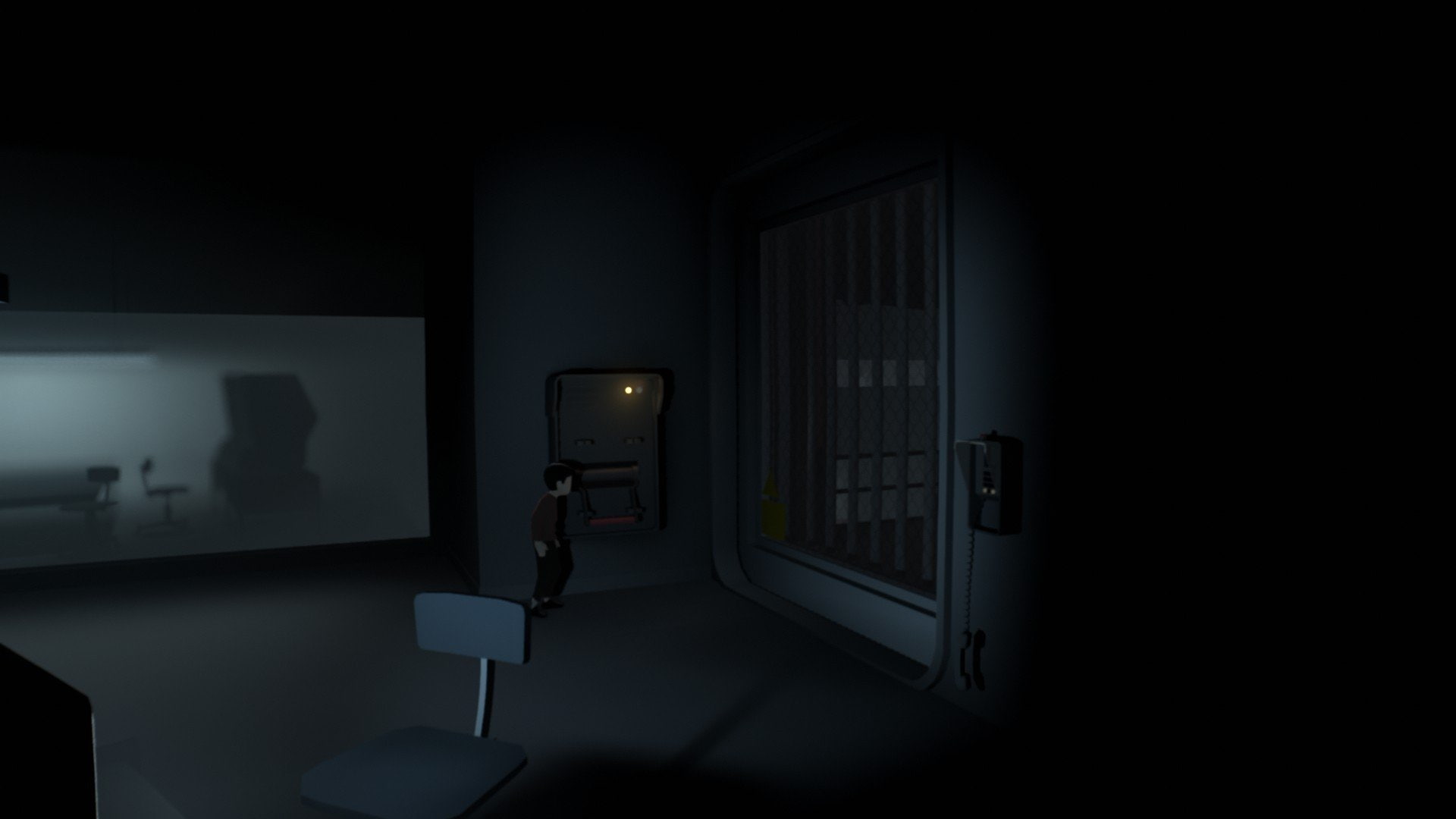 communication, furniture, technology, illuminated, table, telephone, domestic room, lighting equipment, connection, Inside, Playdead, dark, no people, night, HD Wallpaper