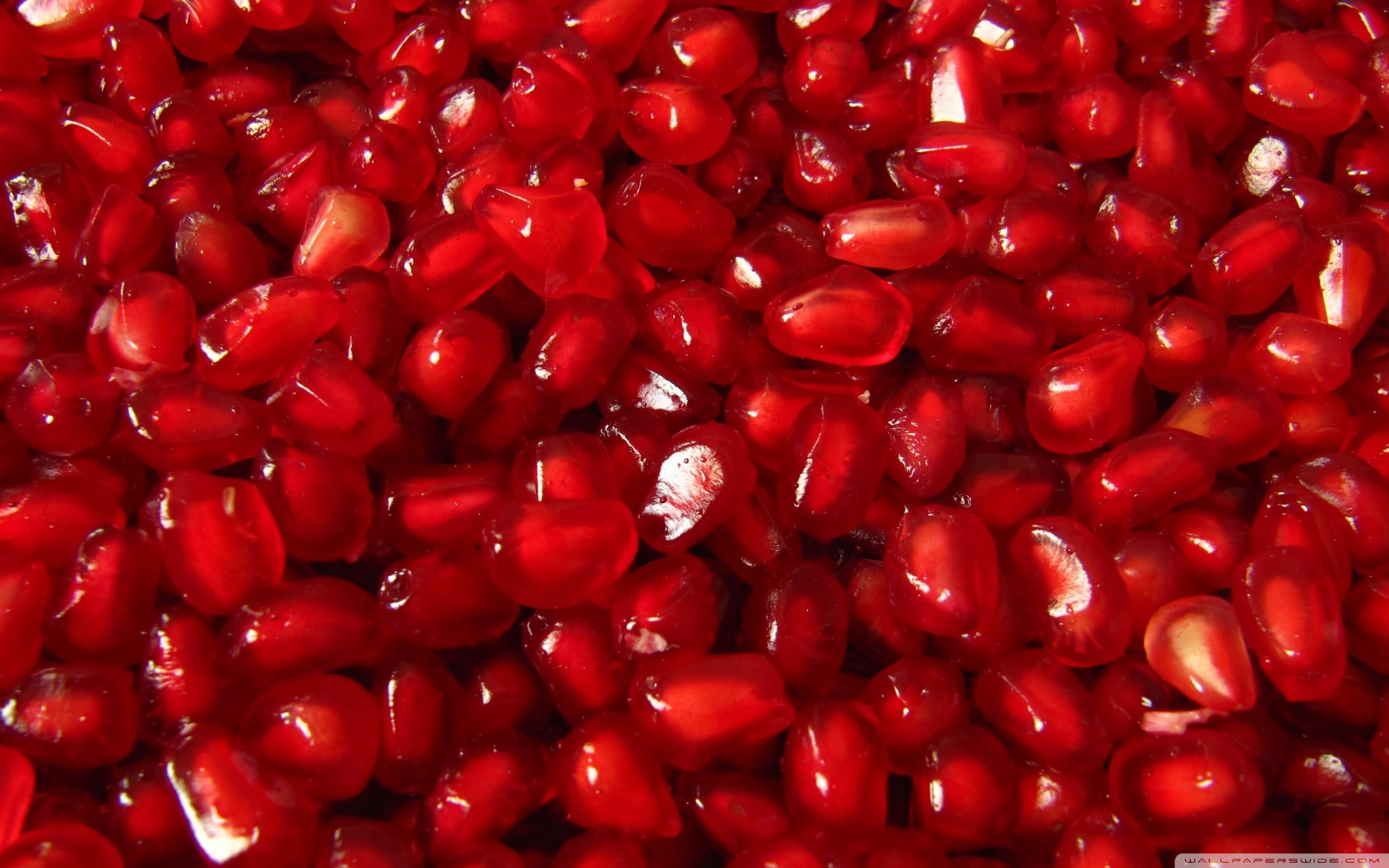 red, seed, still life, pomegranate seed, healthy eating, backgrounds, wellbeing, bunch, macro, food and drink, no people, pulp, food, repetition, pomegranate, HD Wallpaper