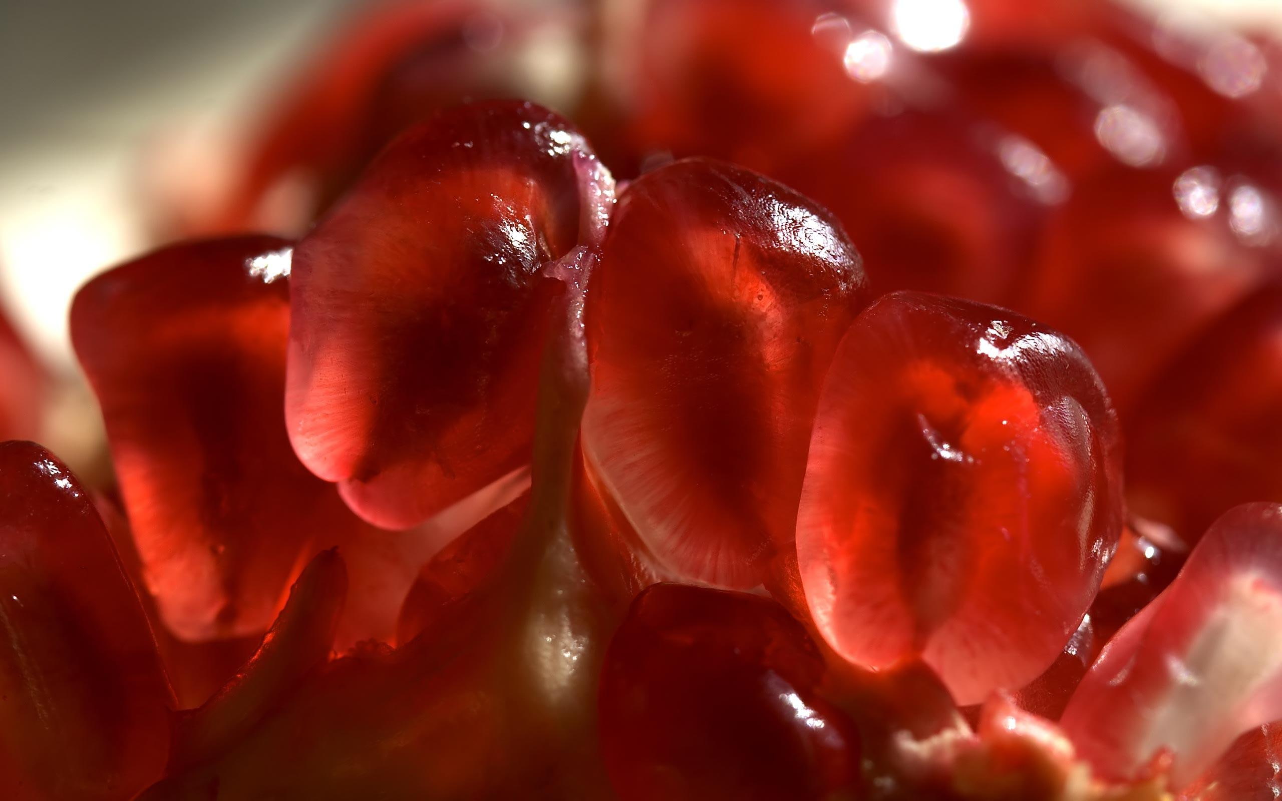 tasty, pomegranate, fruit, pomegranate seeds, food, 2K, delicious, seeds, 3d and abstract, sweet, juicy, HD Wallpaper