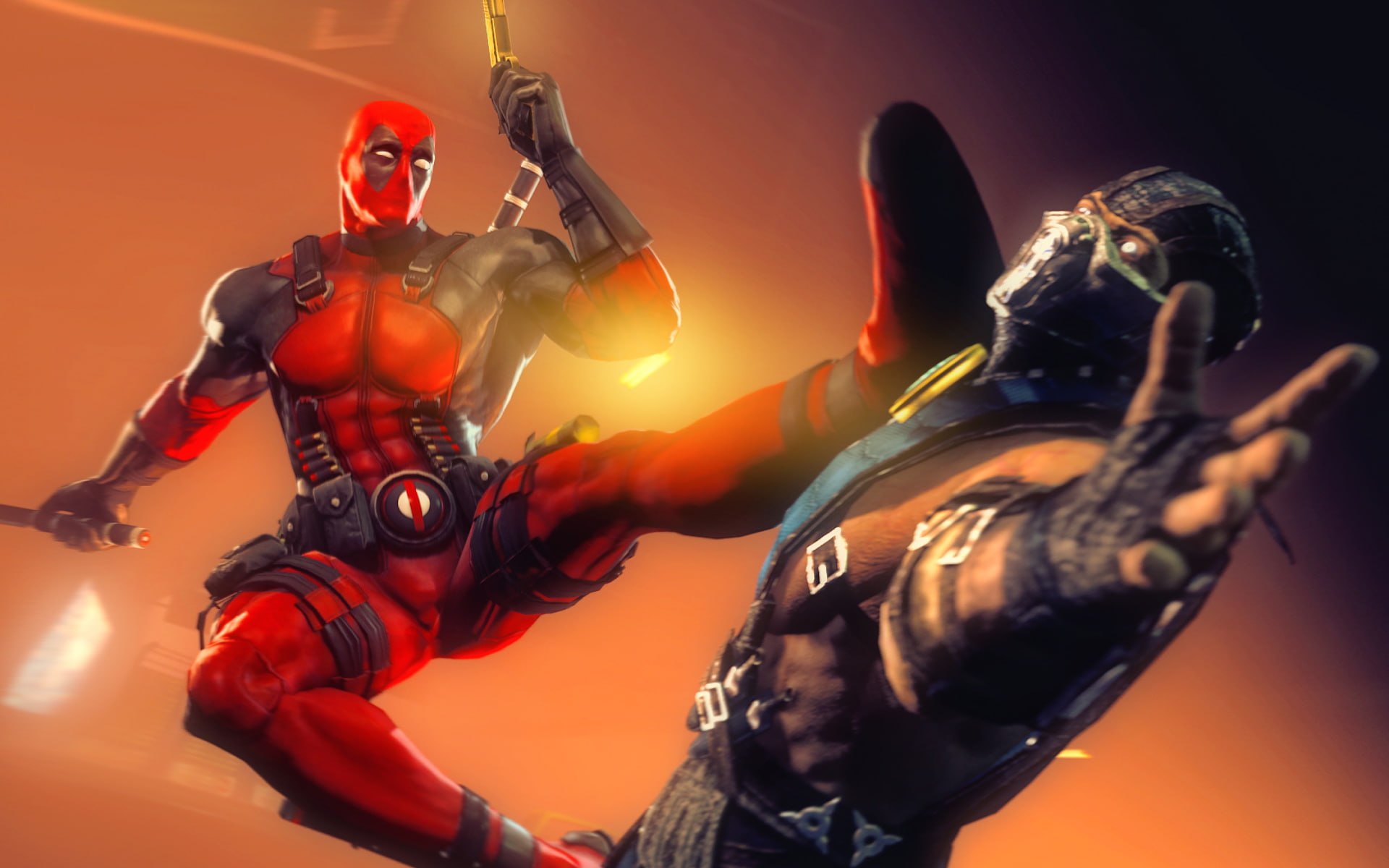 marvel, 1080P, deadpool, superhero, comics, hero, HD Wallpaper