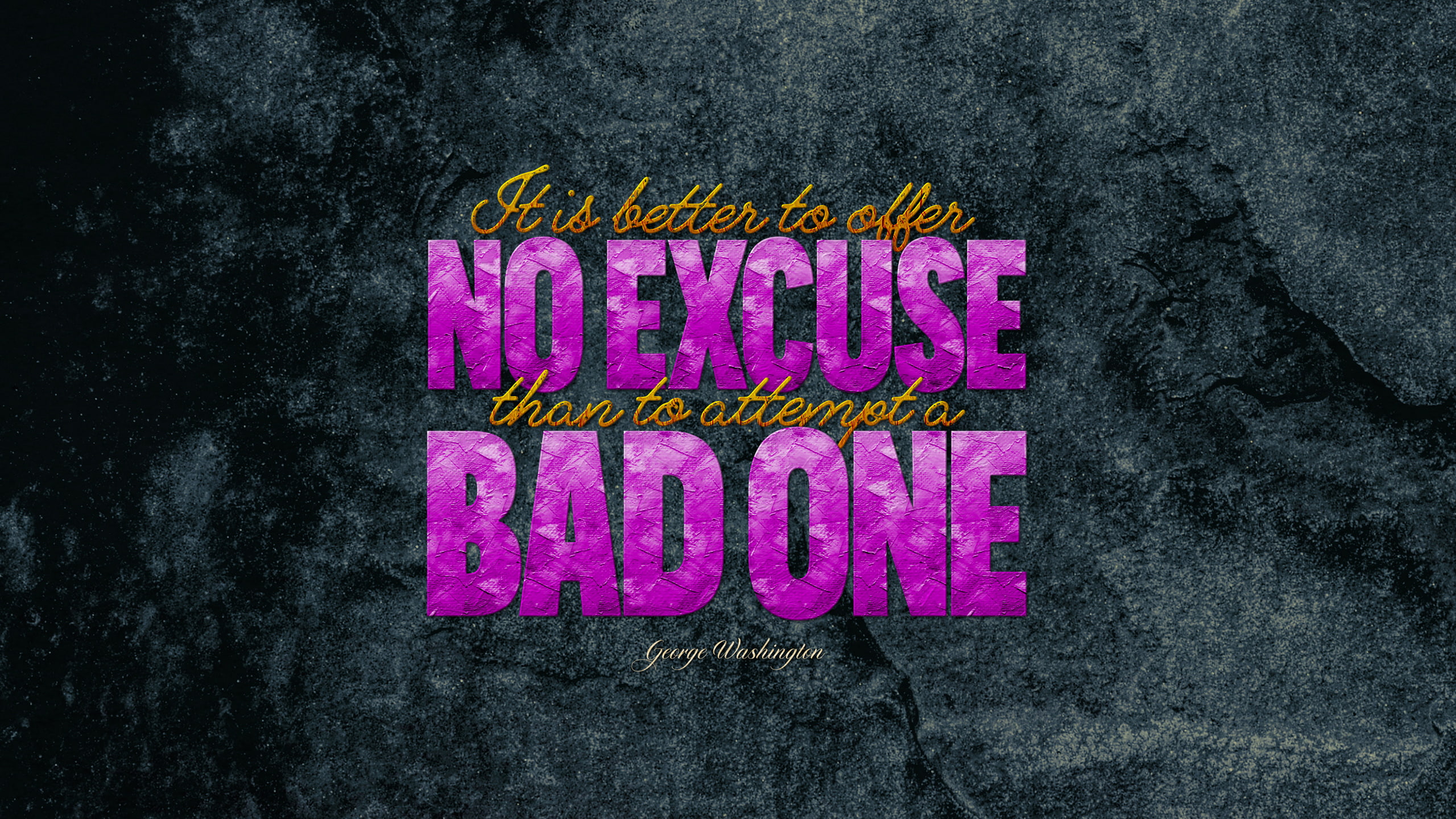Offer, For, 2K, Quote, excuse, Bad, One, HD Wallpaper