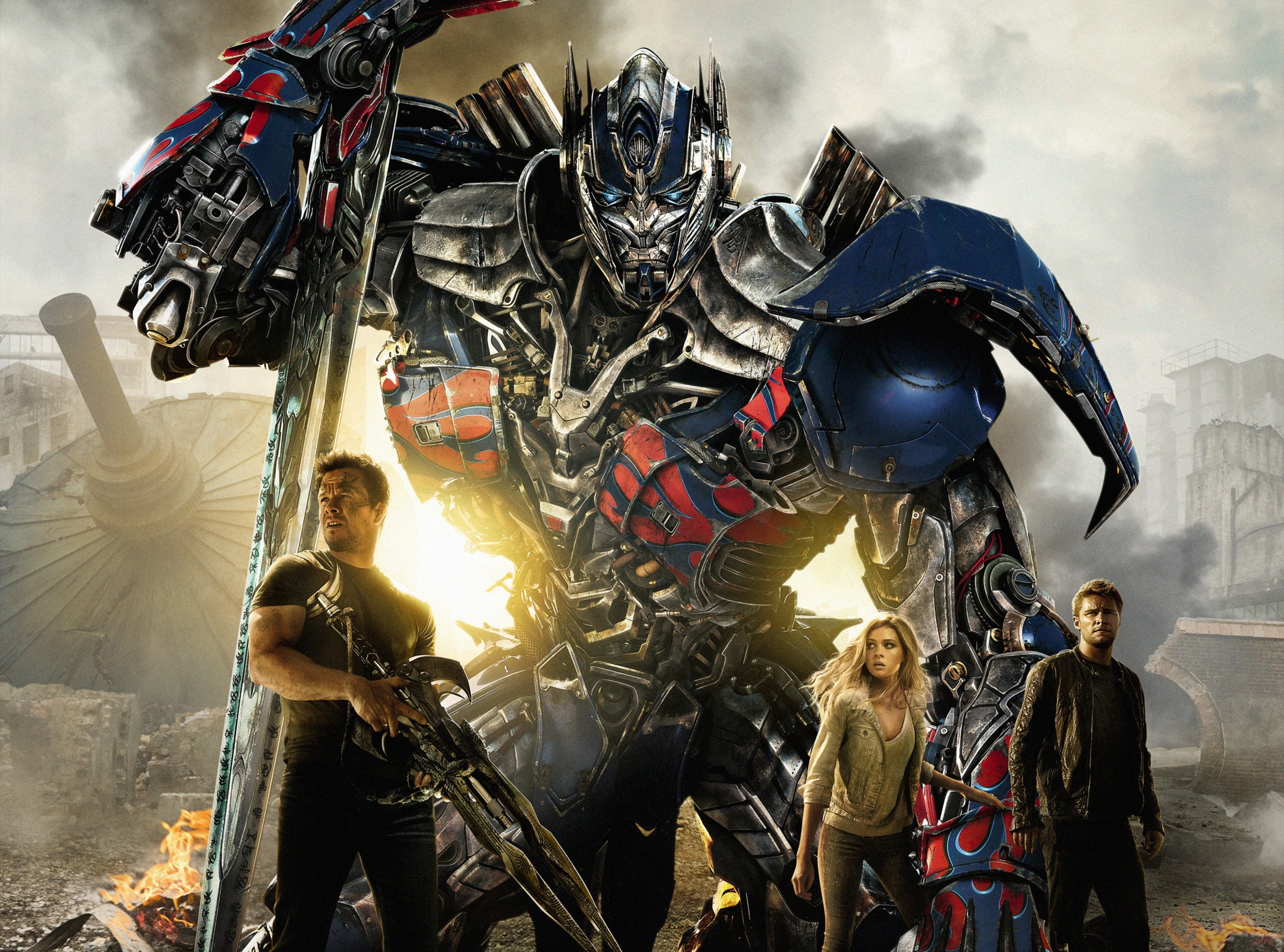 Mark Wahlberg, teamwork, prime, occupation, working, men, holding, age of extinction, machinery, Film, extinction, Movies, Action, cooperation, standing, HD Wallpaper