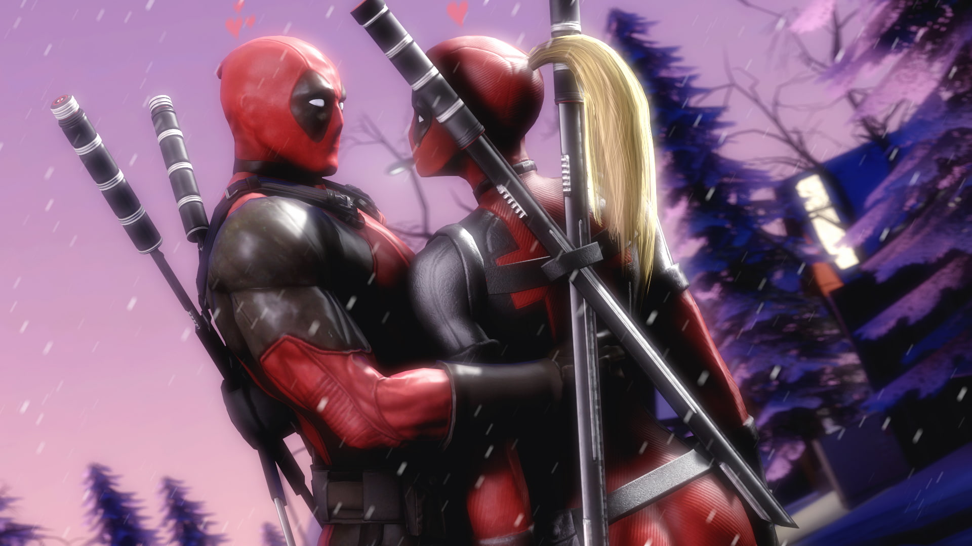 Comics, Lady Deadpool, 1080P, HD Wallpaper