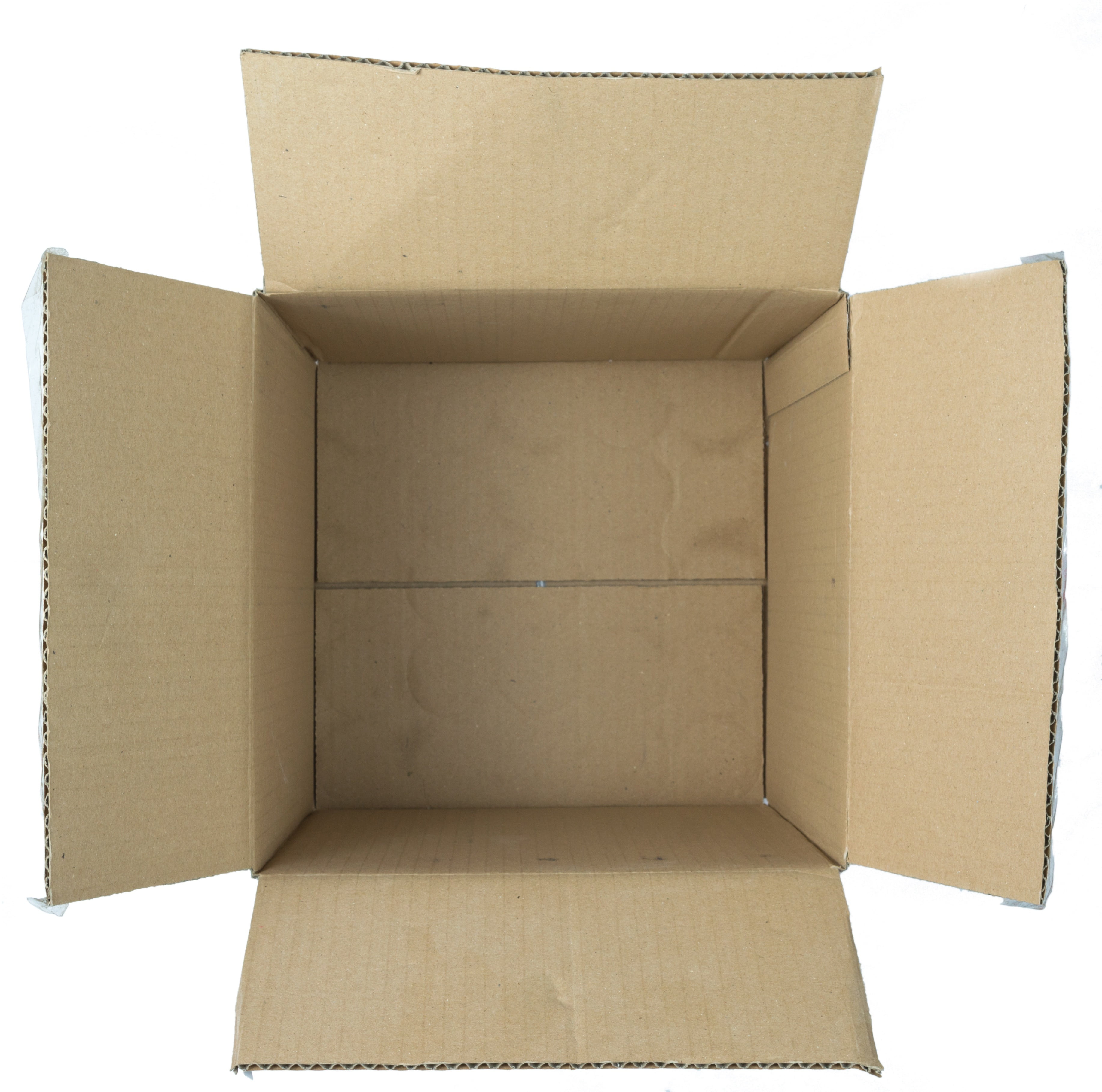 empty, 2K, no people, freight Transportation, box, distribution warehouse, open, carton, opened, moving house, brown, moving office, white background, HD Wallpaper