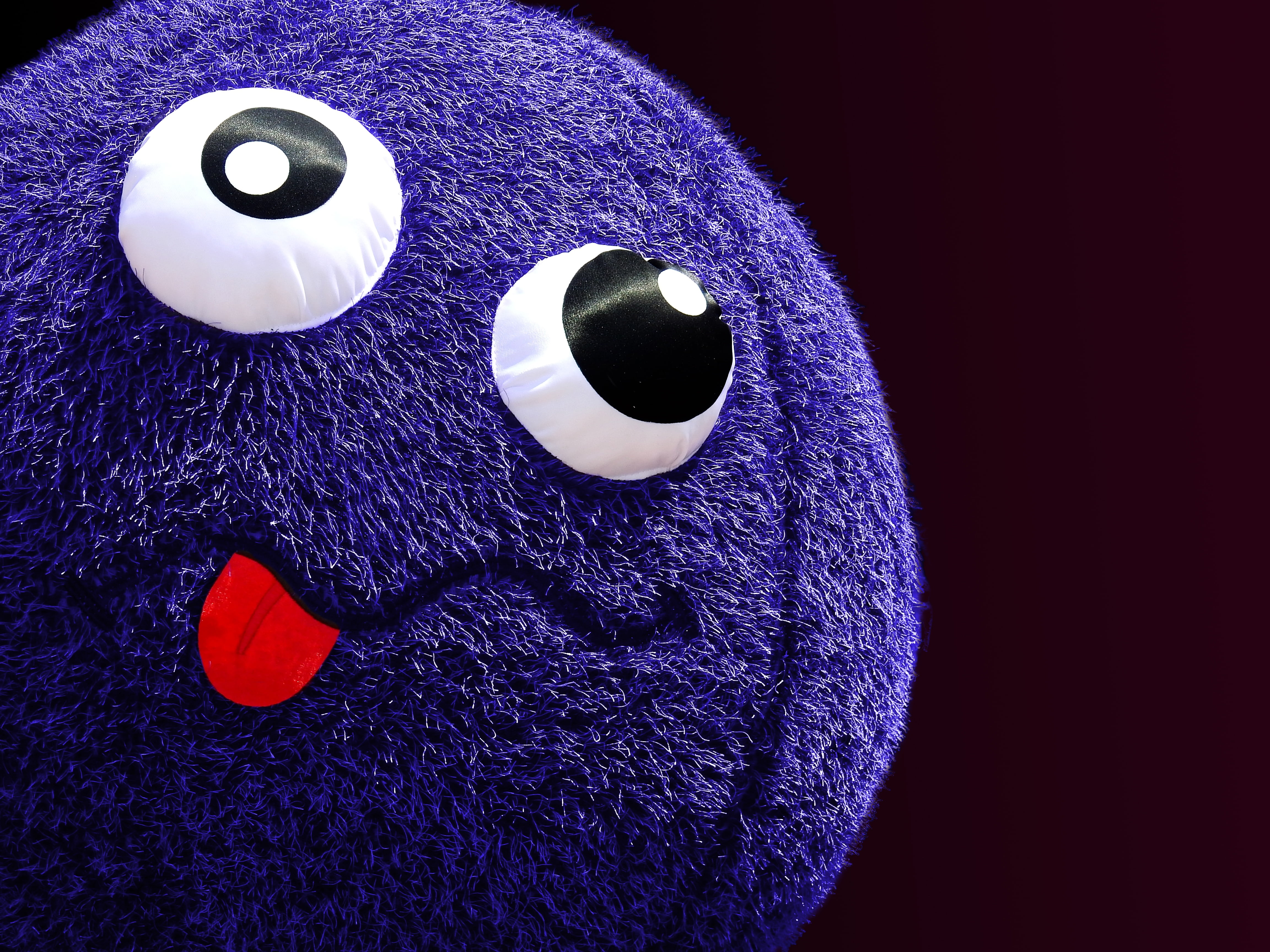 sport, 4K, toys, play, no people, softness, ball, sphere, purple, creativity, still life, fun, teddy bear, human representation, winter, cute, art and craft, HD Wallpaper