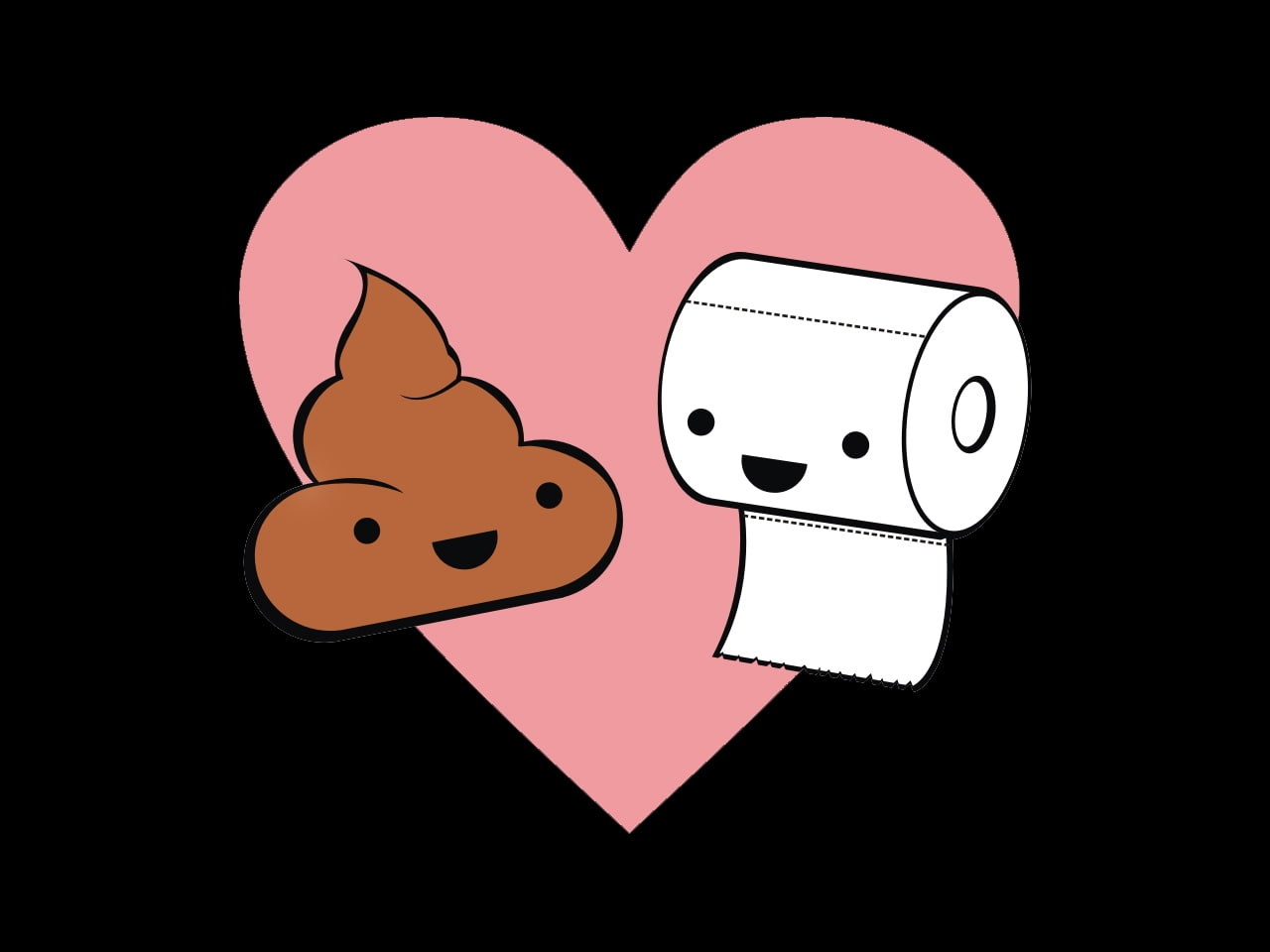 poo, tattoos, 720P, x, paper, toilet paper, art, toilet, hd, hearts, HD Wallpaper