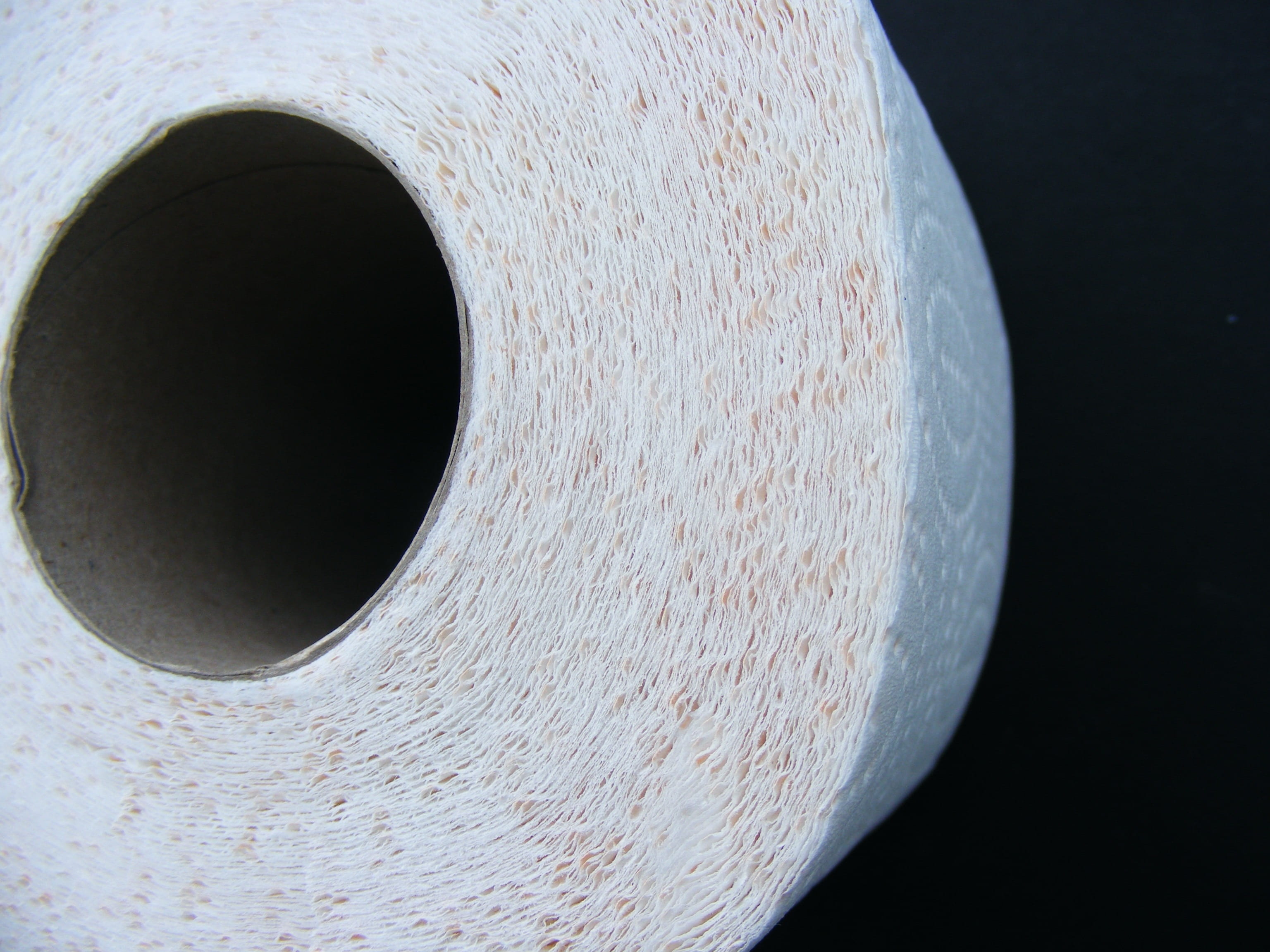soft, toilet paper, single object, extreme close-up, black background, nature, macro, hole, lavatory, restroom, technology, geometric shape, indoors, wipe, HD Wallpaper
