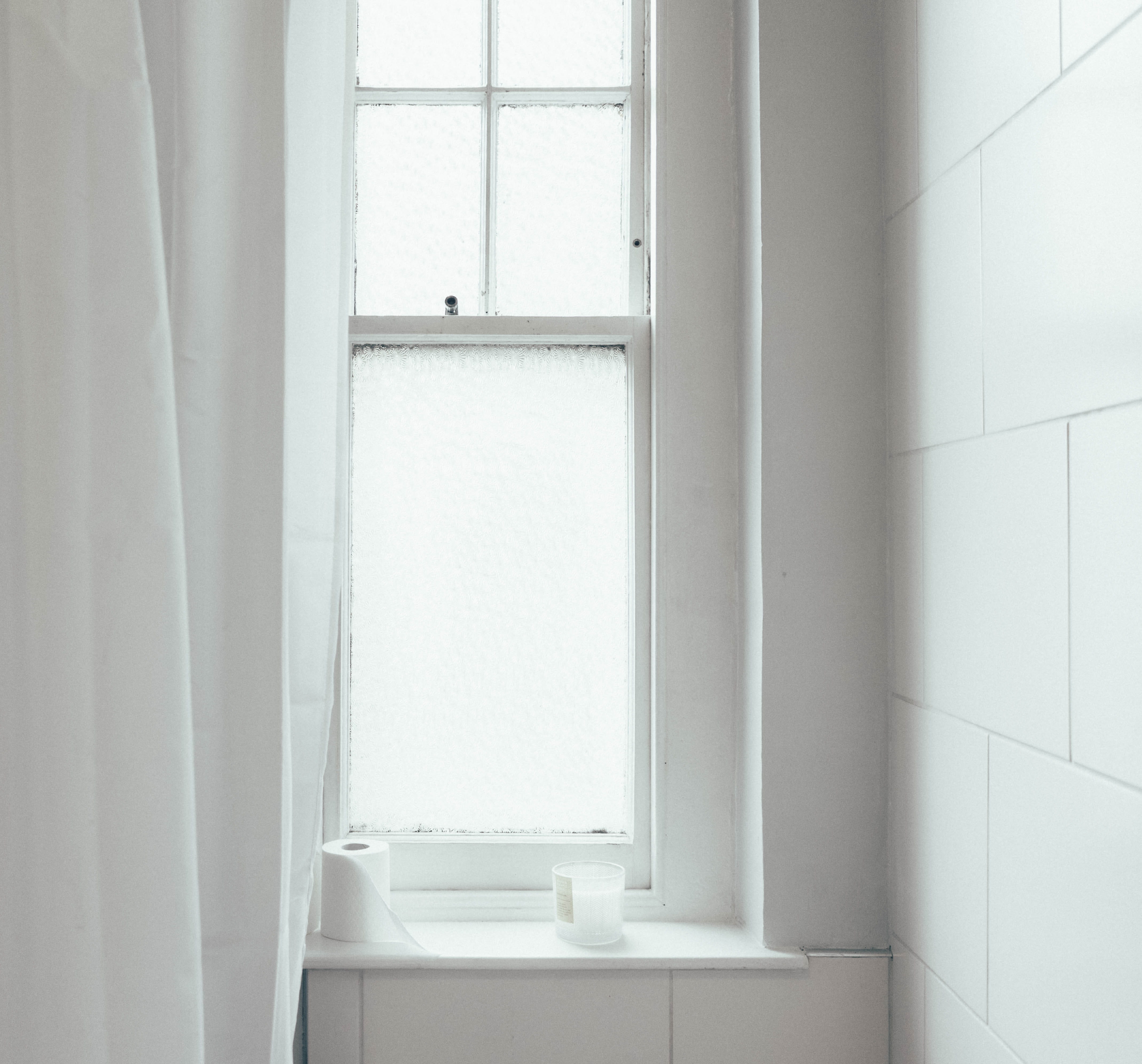 window, near, home, 4K, window shade, bathroom, wall - building feature, simplicity, picture window, white, table, paper, hygiene, domestic room, home decor, HD Wallpaper