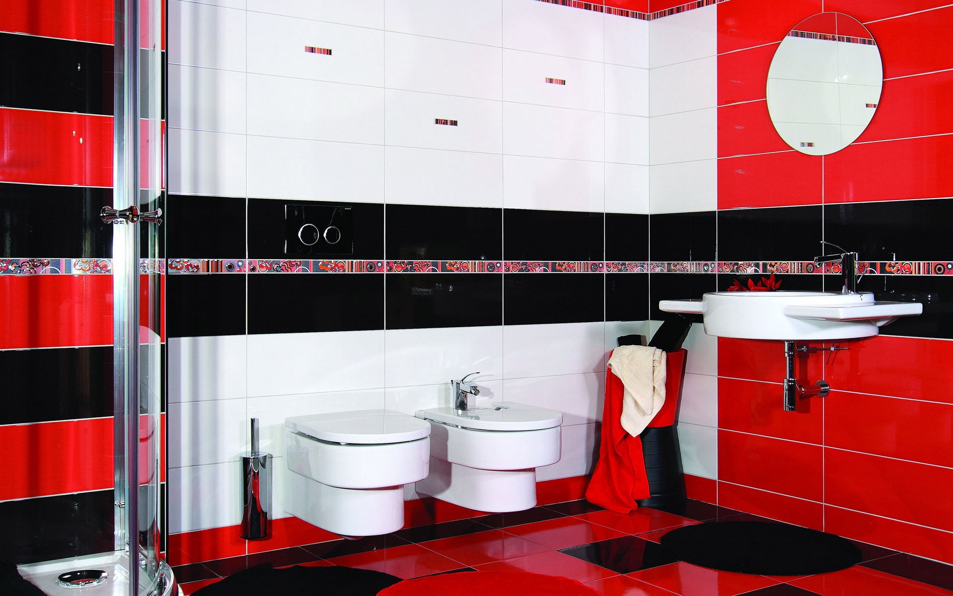 furniture, clean, modern, home, elegance, design, convenience, wall - building feature, toilet, white color, ceramic, public Restroom, indoors, household equipment, HD Wallpaper