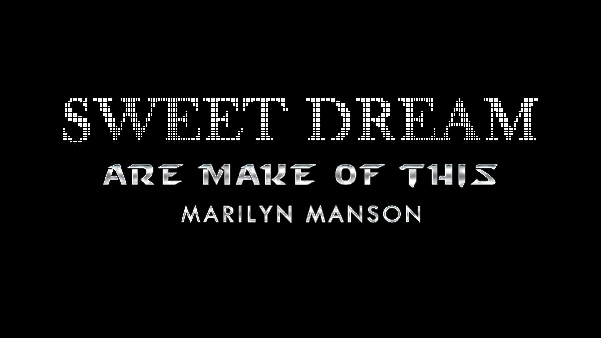 make, marilyn manson, photoshop, adobe, metal music, adobe photoshop, music, 1080P, manson, dream, 1920x1080, marilyn, text, metal, sweet, HD Wallpaper