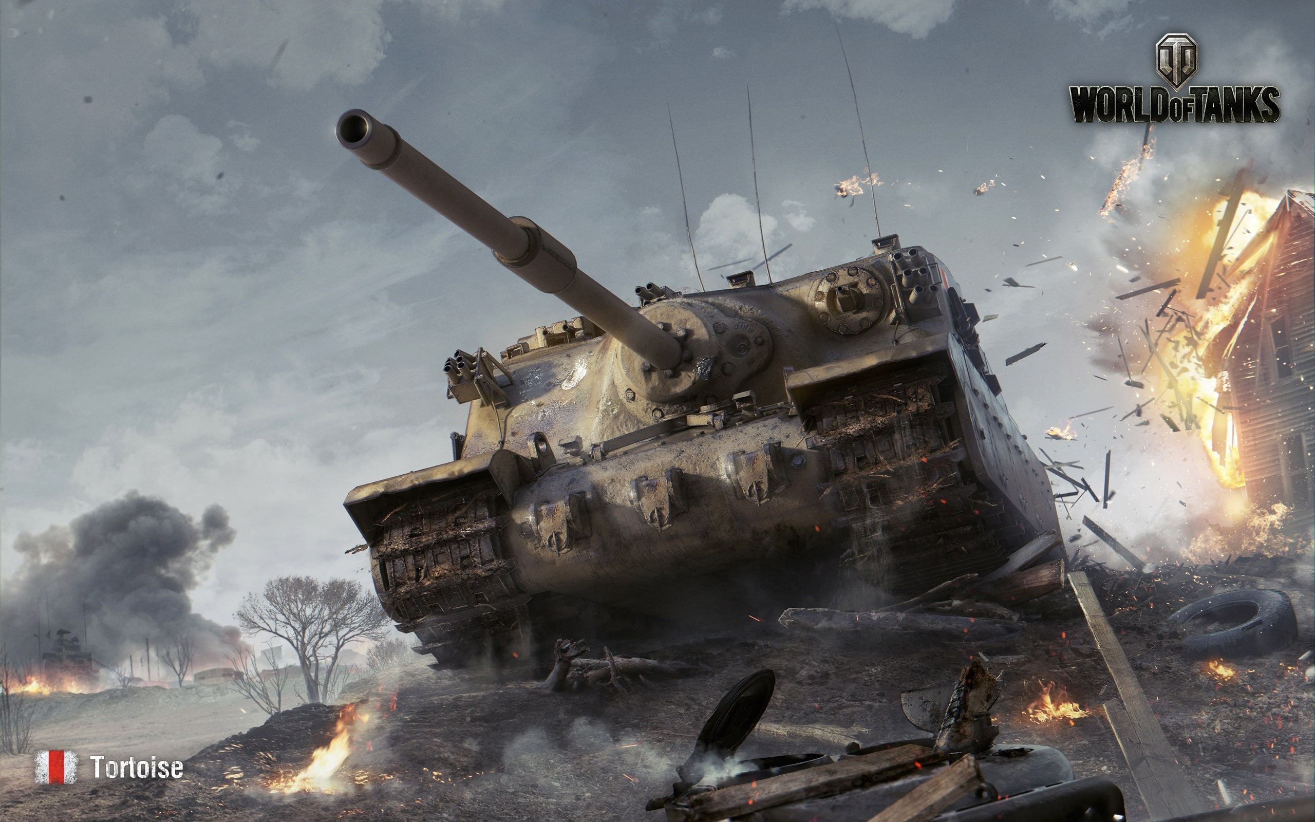 Tortoise, video games, tank, World of Tanks, 2K, wargaming, HD Wallpaper