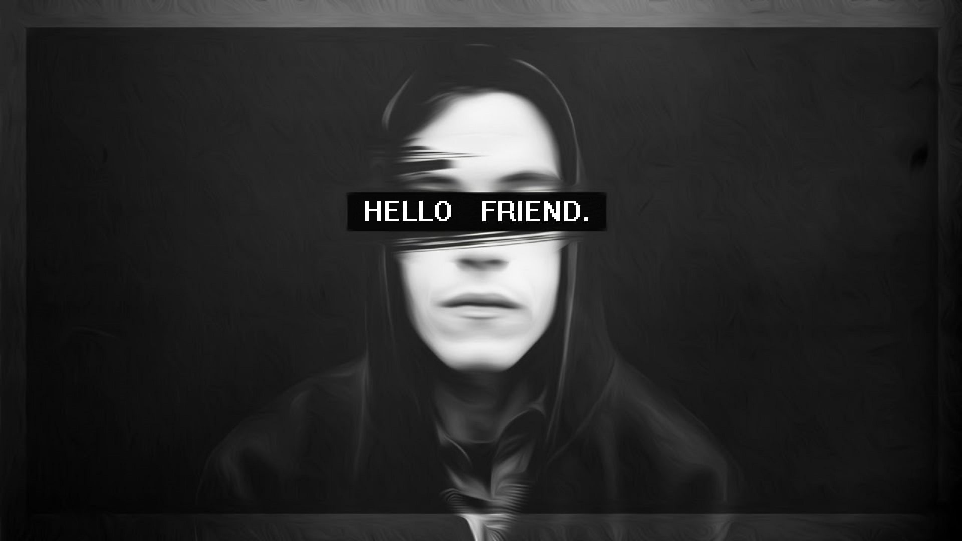 elliot, robot, 1080P, mr, hello, friend, HD Wallpaper