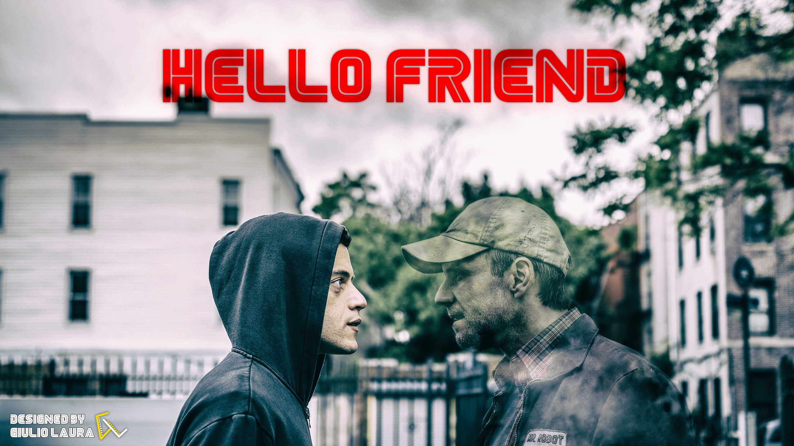 Mr. Robot, Photoshop, 2K, Elliot (Mr. Robot), digital art, Fan Art, HD Wallpaper