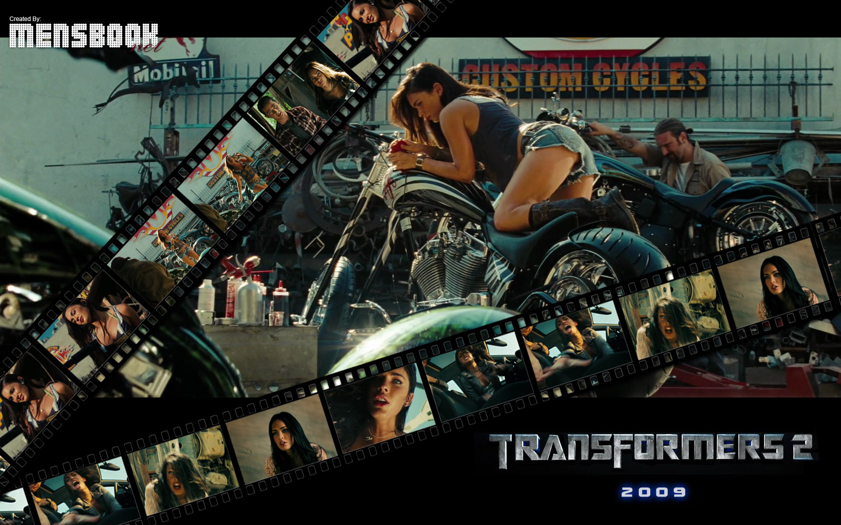 megan, 720P, fox, crazy, bike, HD Wallpaper