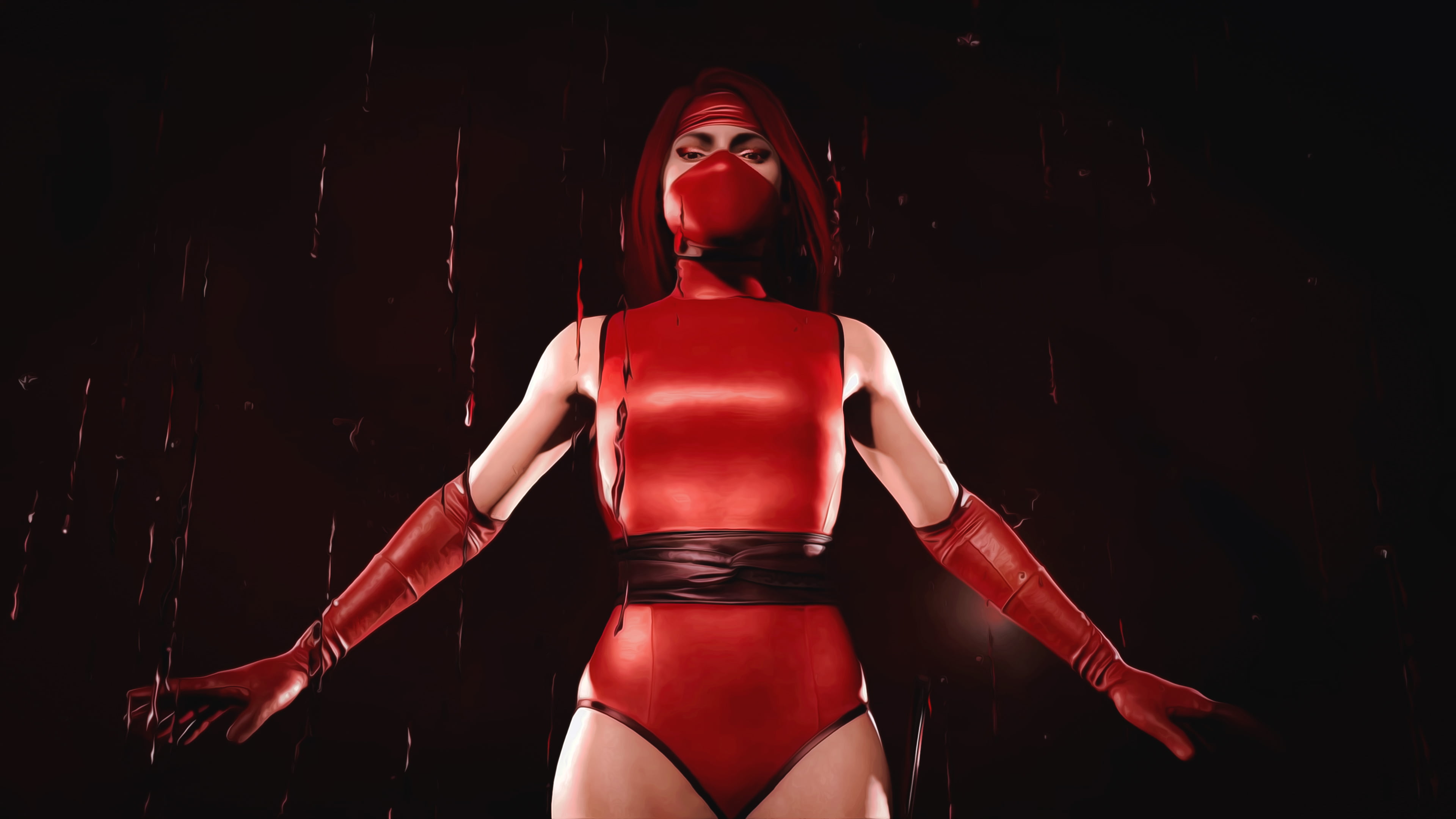 Skarlet, 4K, Mortal Kombat, HD Wallpaper