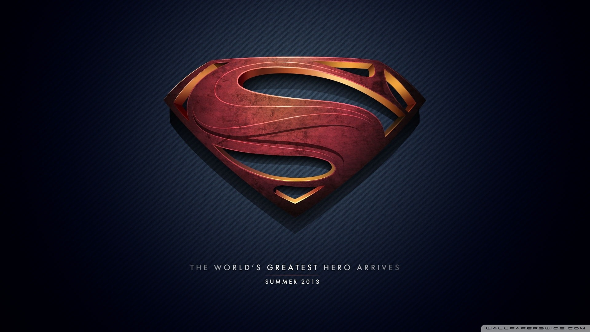 man, art, movies, logos, Superman, steel, entertainment, movie, hd, 1080P, minimalistic, x, logo, HD Wallpaper
