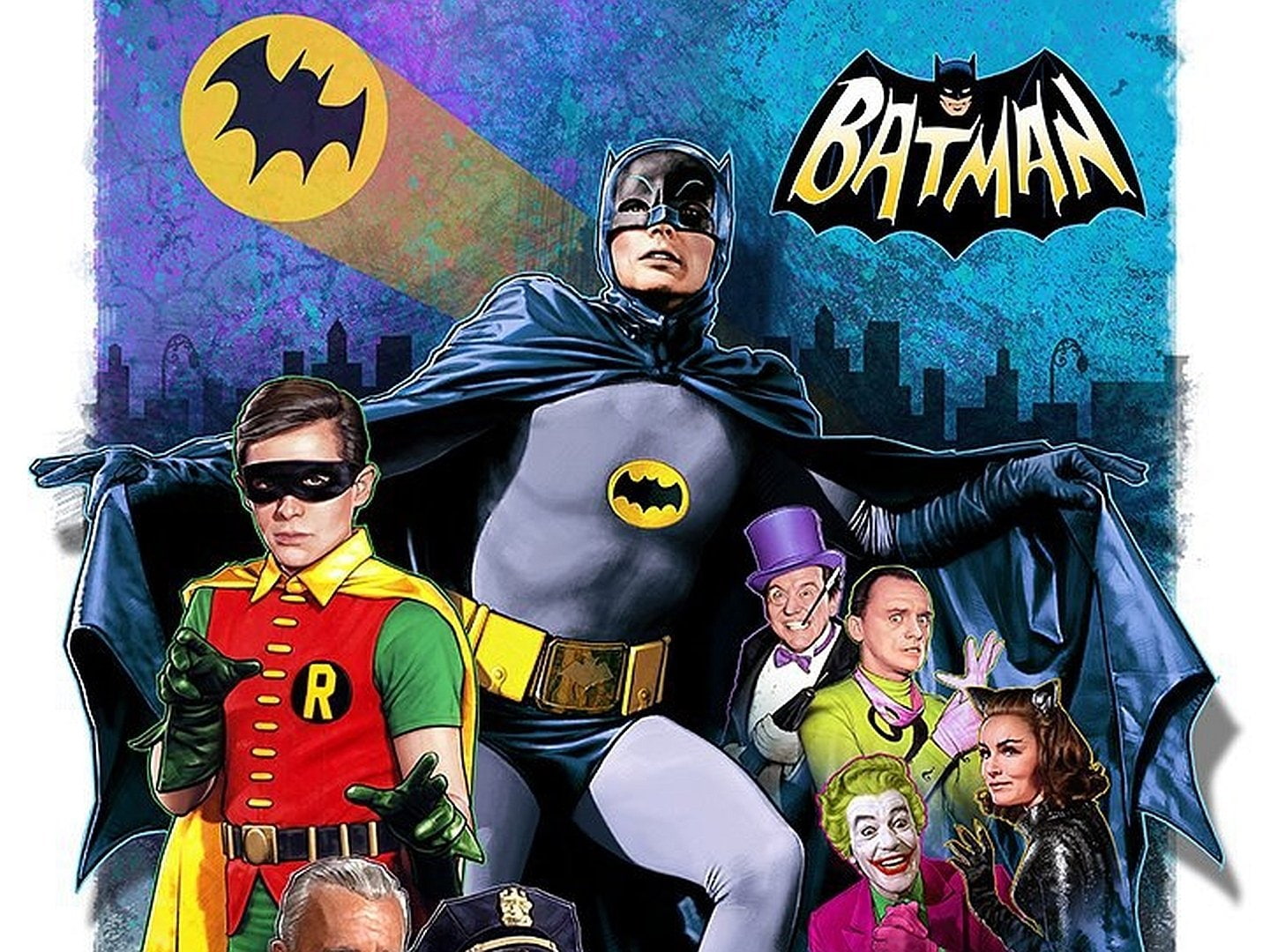 Riddler, Penguin (DC Comics), Robin (DC Comics), Catwoman, Batman, Joker, 720P, HD Wallpaper