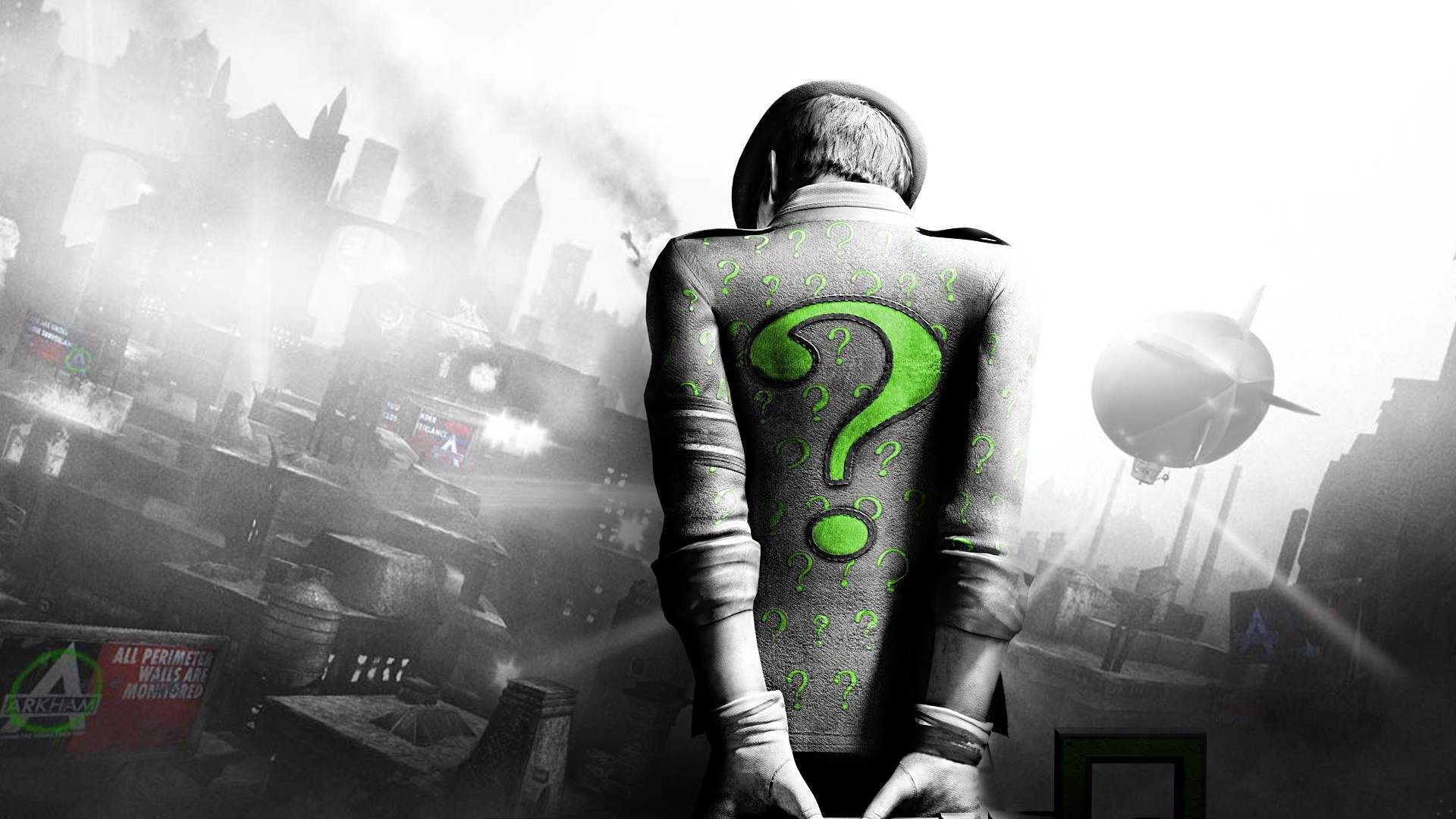 Riddler (DC Comics), Riddler, 1080P, Comics, HD Wallpaper