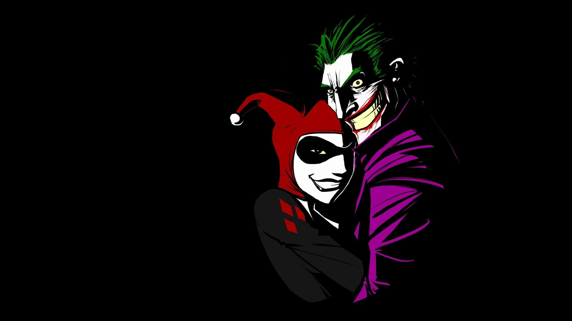 Riddler, 1080P, Batman, Harley Quinn, HD Wallpaper