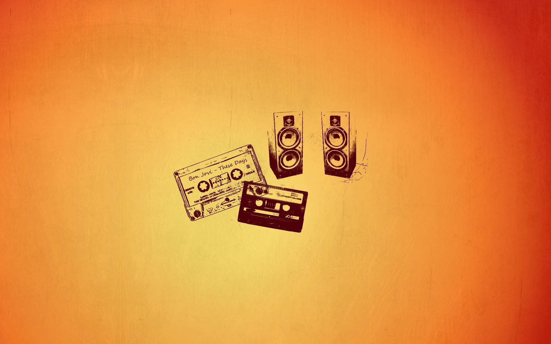 retro Styled, orange, minimalism, backgrounds, wall - building feature, symbol, full frame, art, yellow, currency, equipment, western script, directly above, HD Wallpaper