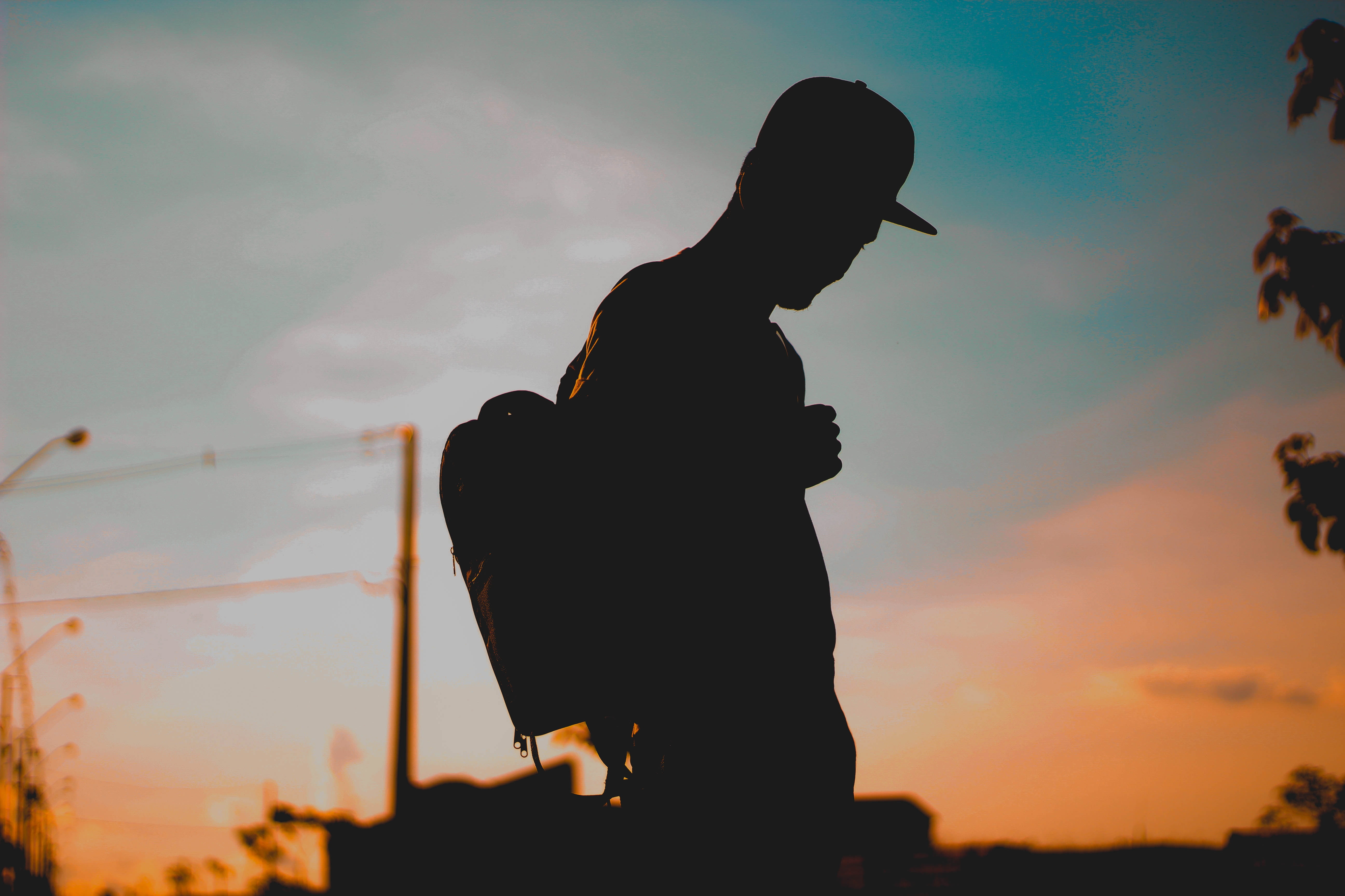 photography, cap, beauty in nature, women, back Lit, young Adult, wearing, real people, cloud - sky, three quarter length, action, summer, fun, sport, recreational Pursuit, HD Wallpaper