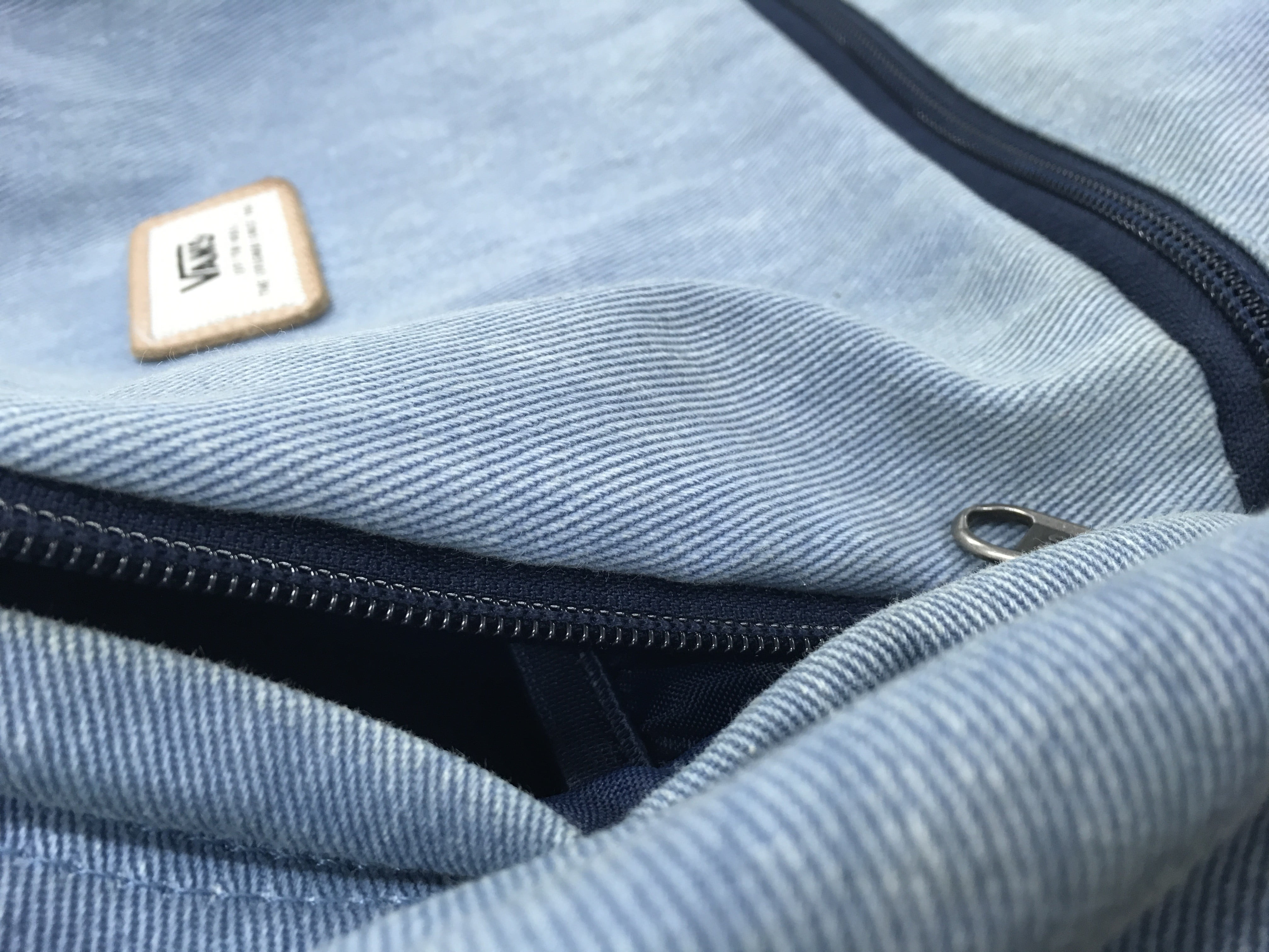 pocket, 4K, denim, motor vehicle, fashion, blue, car, vans, close-up, button down shirt, full frame, textile, business, button, clothing, casual clothing, HD Wallpaper