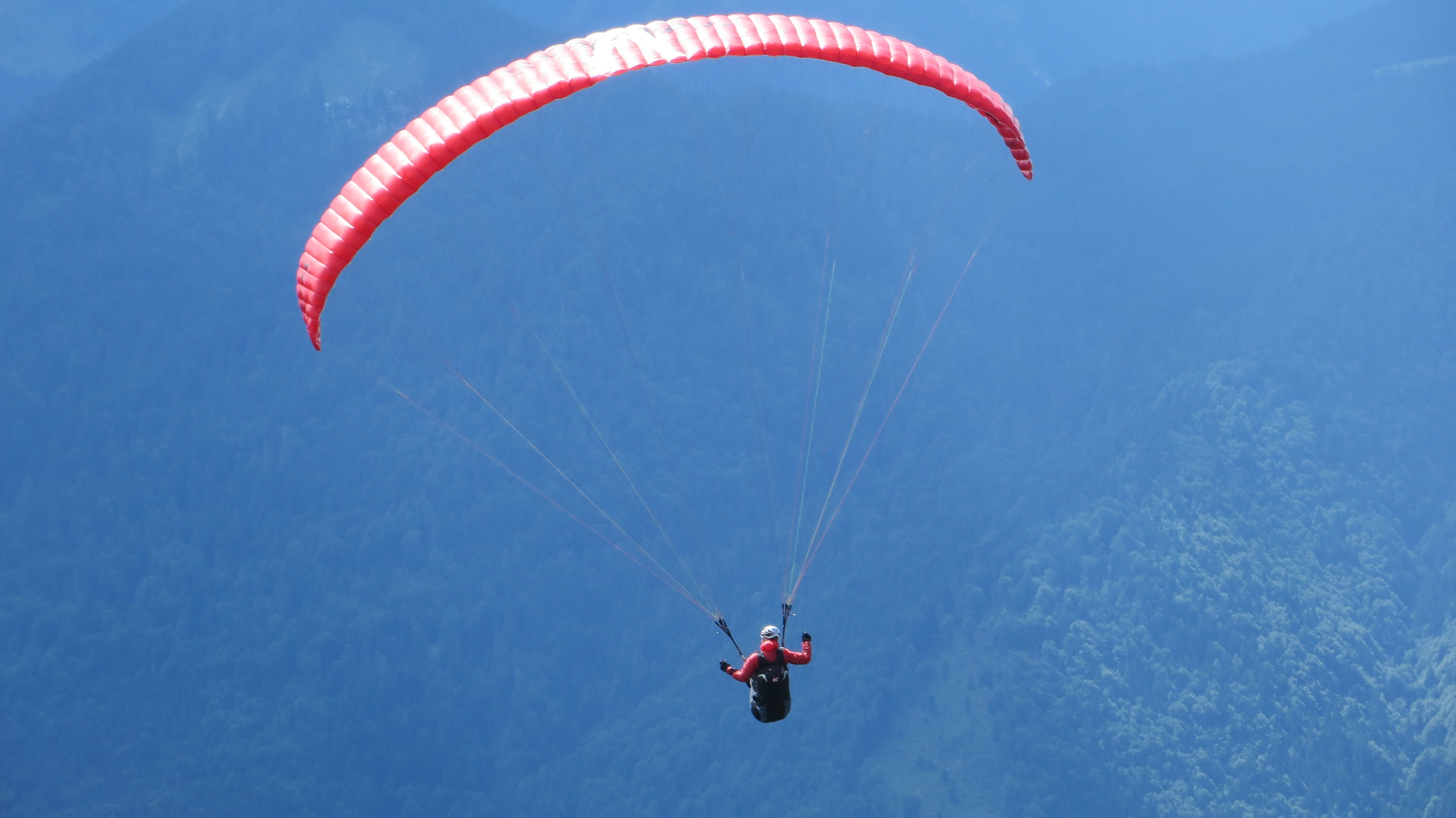 sport, day, water, adventure, start, mid-Air, body, sports And Fitness, recreational Pursuit, skydiving, dom, 4K, daytime, leisure, people, leisure Activity, HD Wallpaper