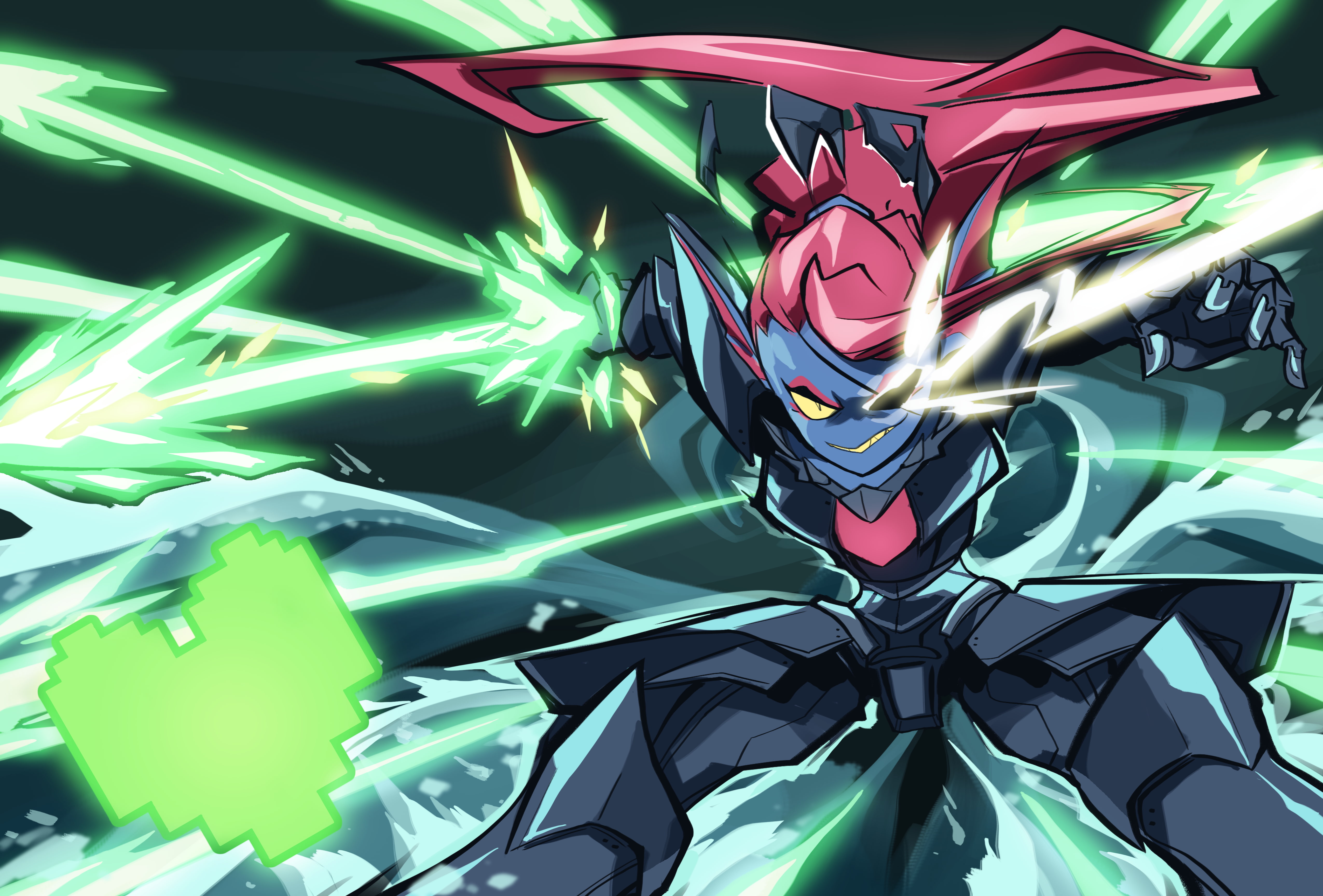 Undyne (Undertale), Video Game, Undertale, 4K, HD Wallpaper