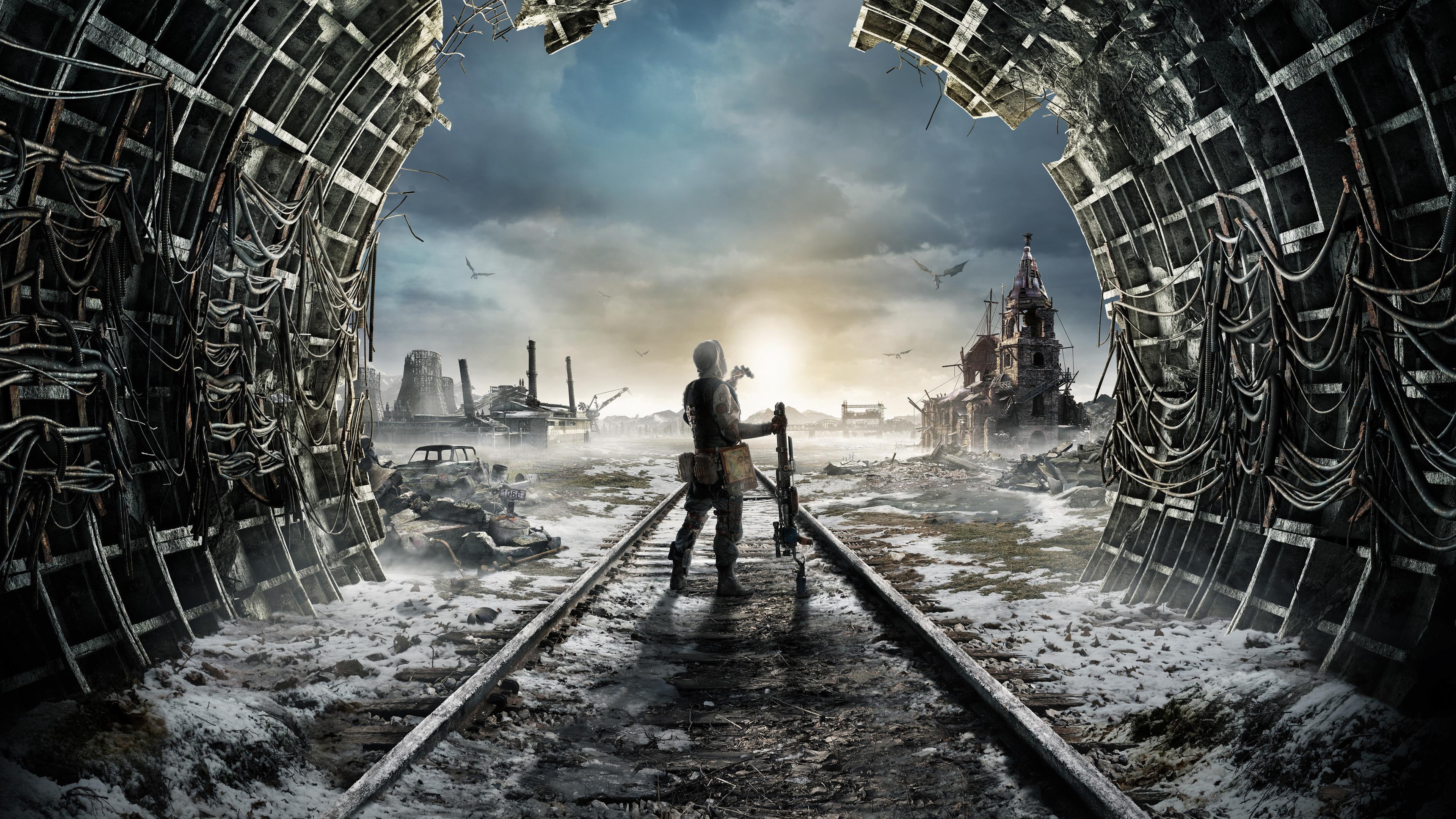 4K, exodus, metro, HD Wallpaper