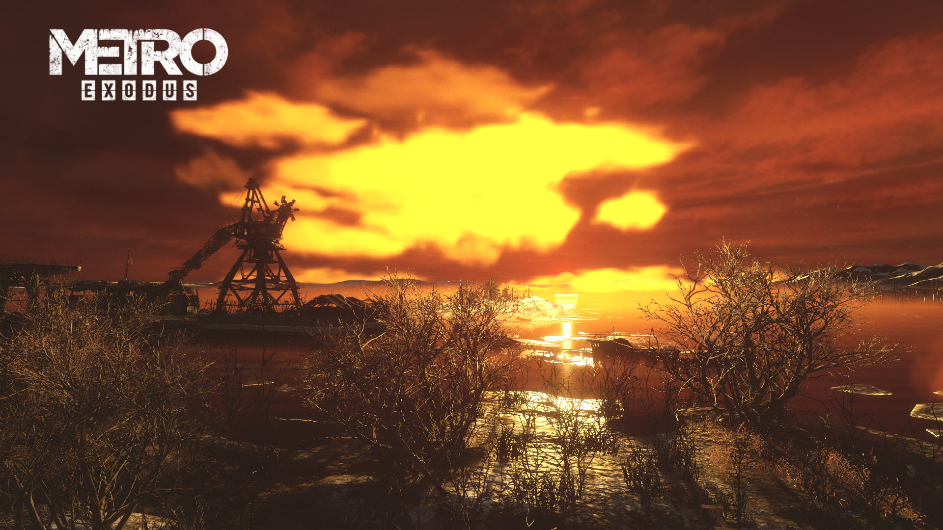 4A Games, PC gaming, Metro Exodus, sunset, 1080P, video games, HD Wallpaper